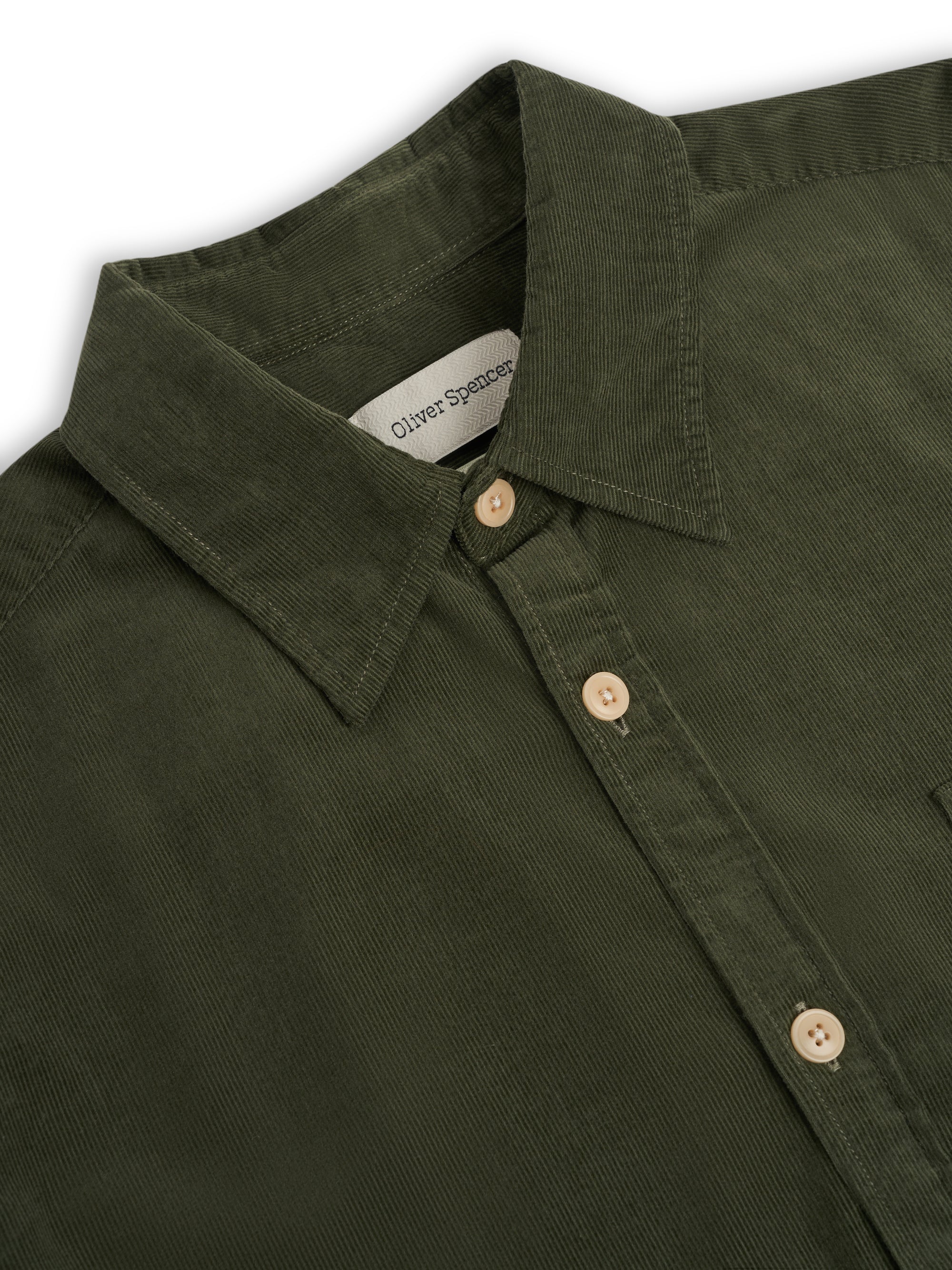 New York Special Shirt Mersey Cord Green