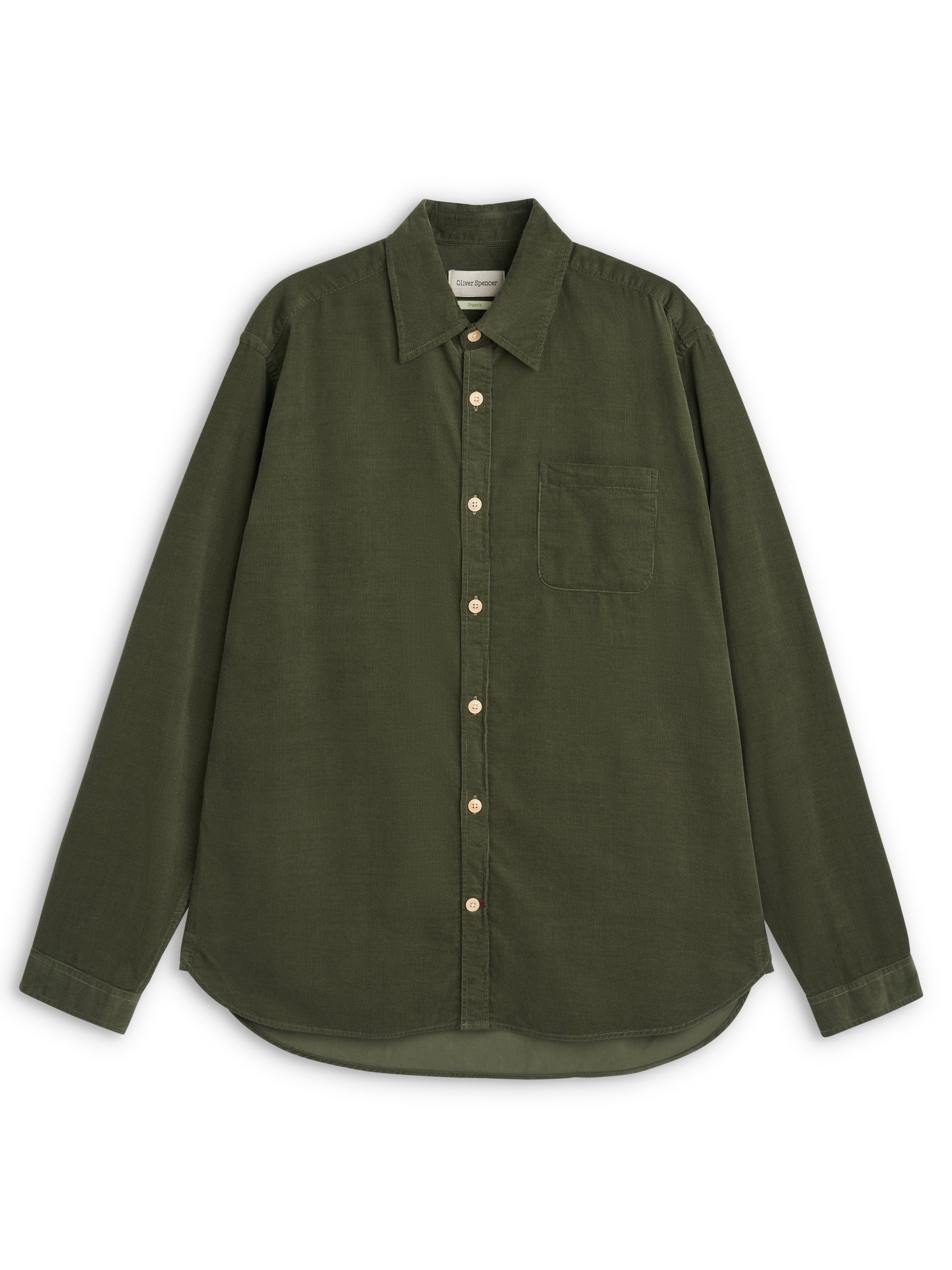 New York Special Shirt Mersey Cord Green