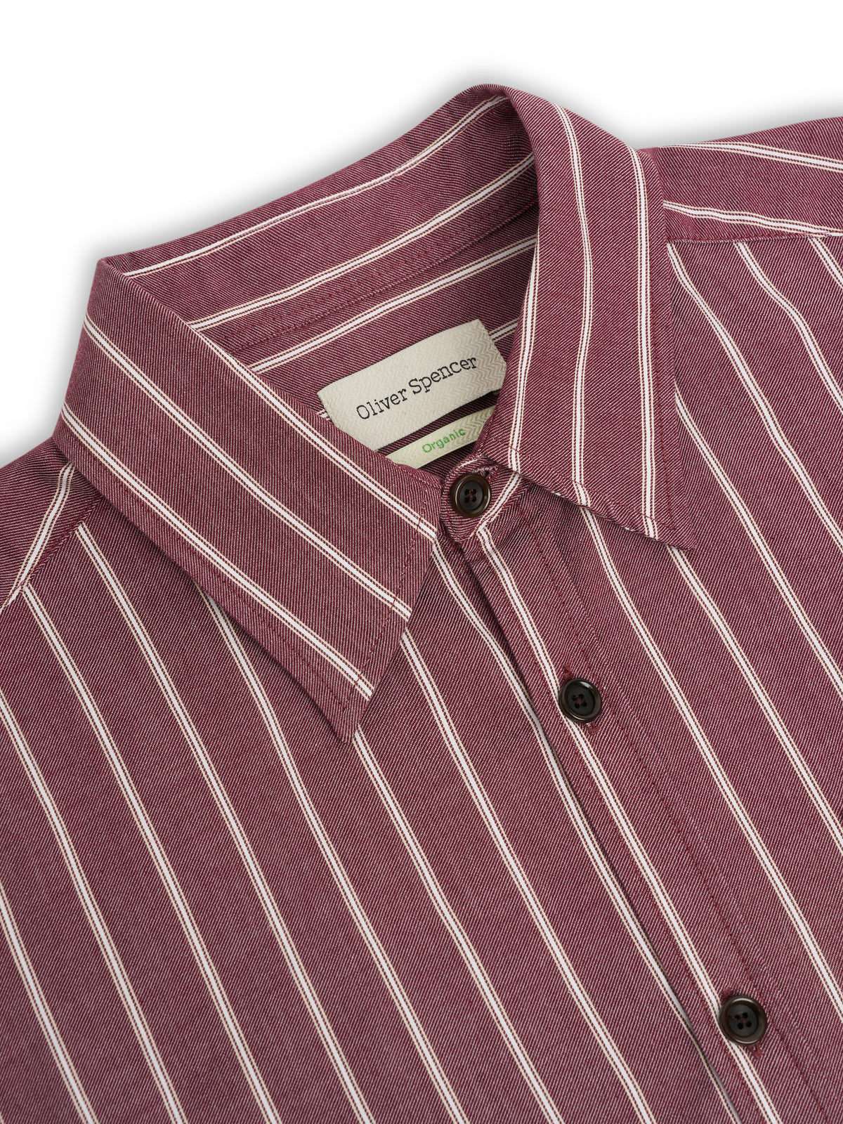 New York Special Shirt Oberst Red Stripe