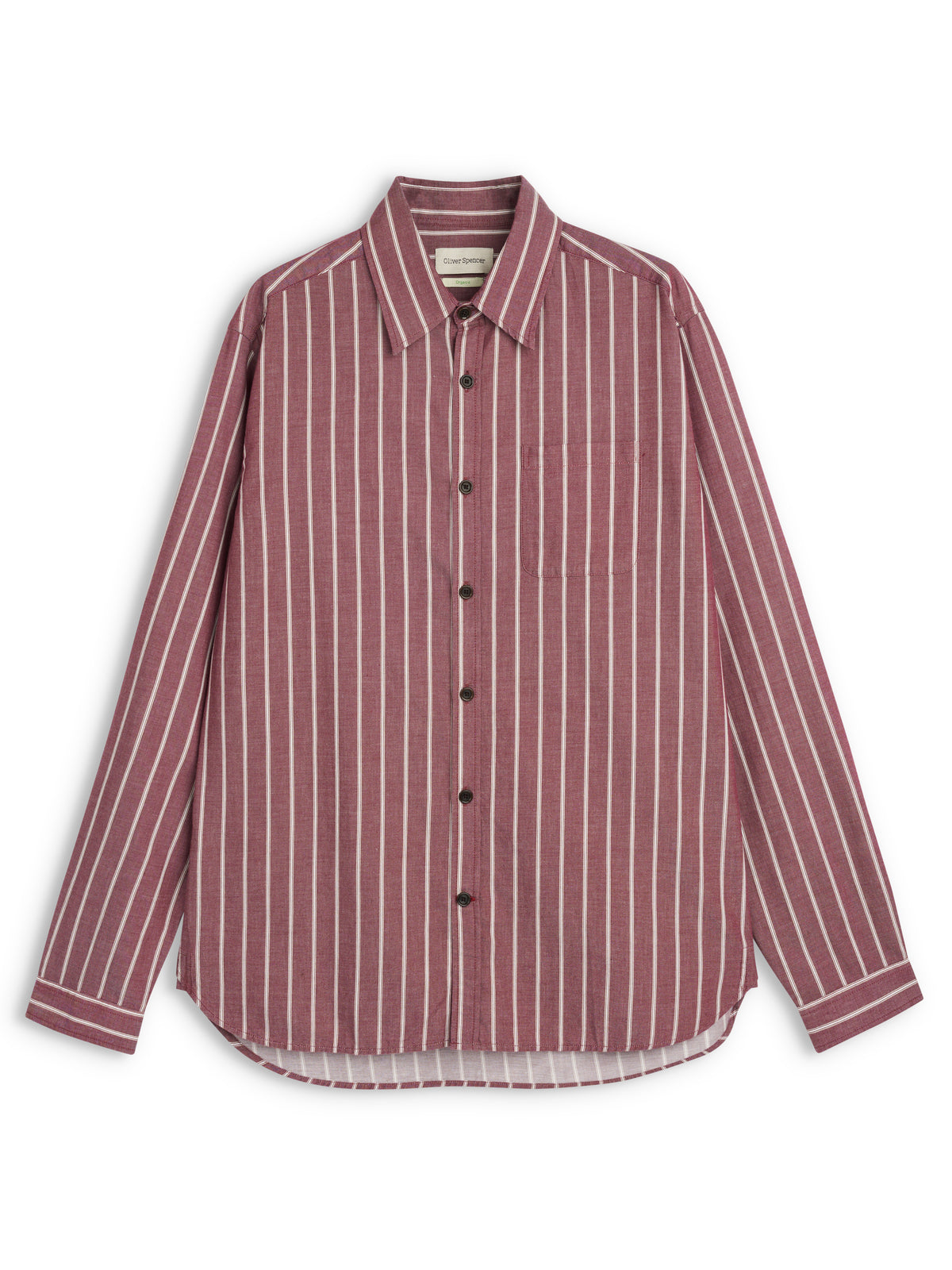 New York Special Shirt Oberst Red Stripe