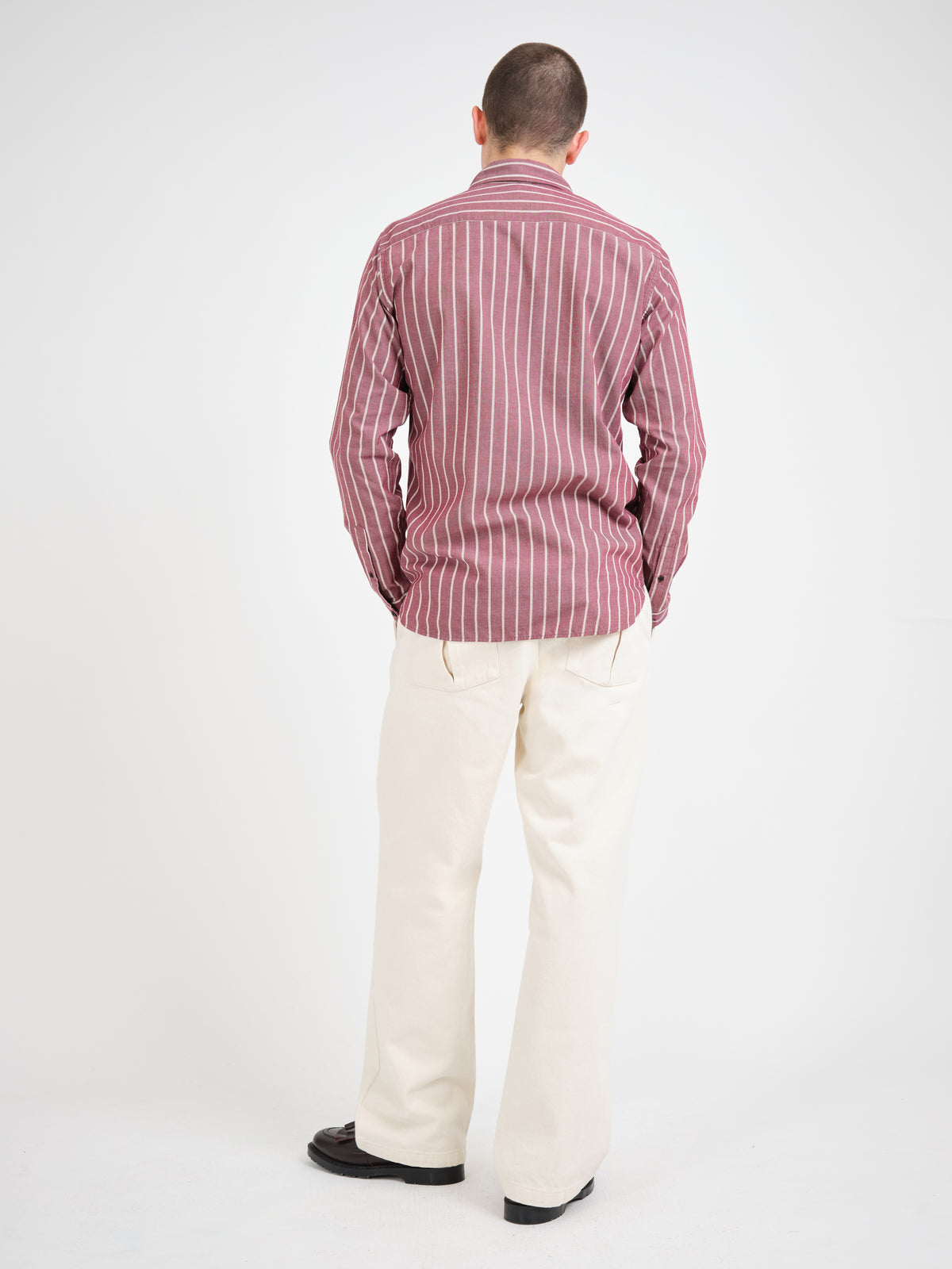 New York Special Shirt Oberst Red Stripe
