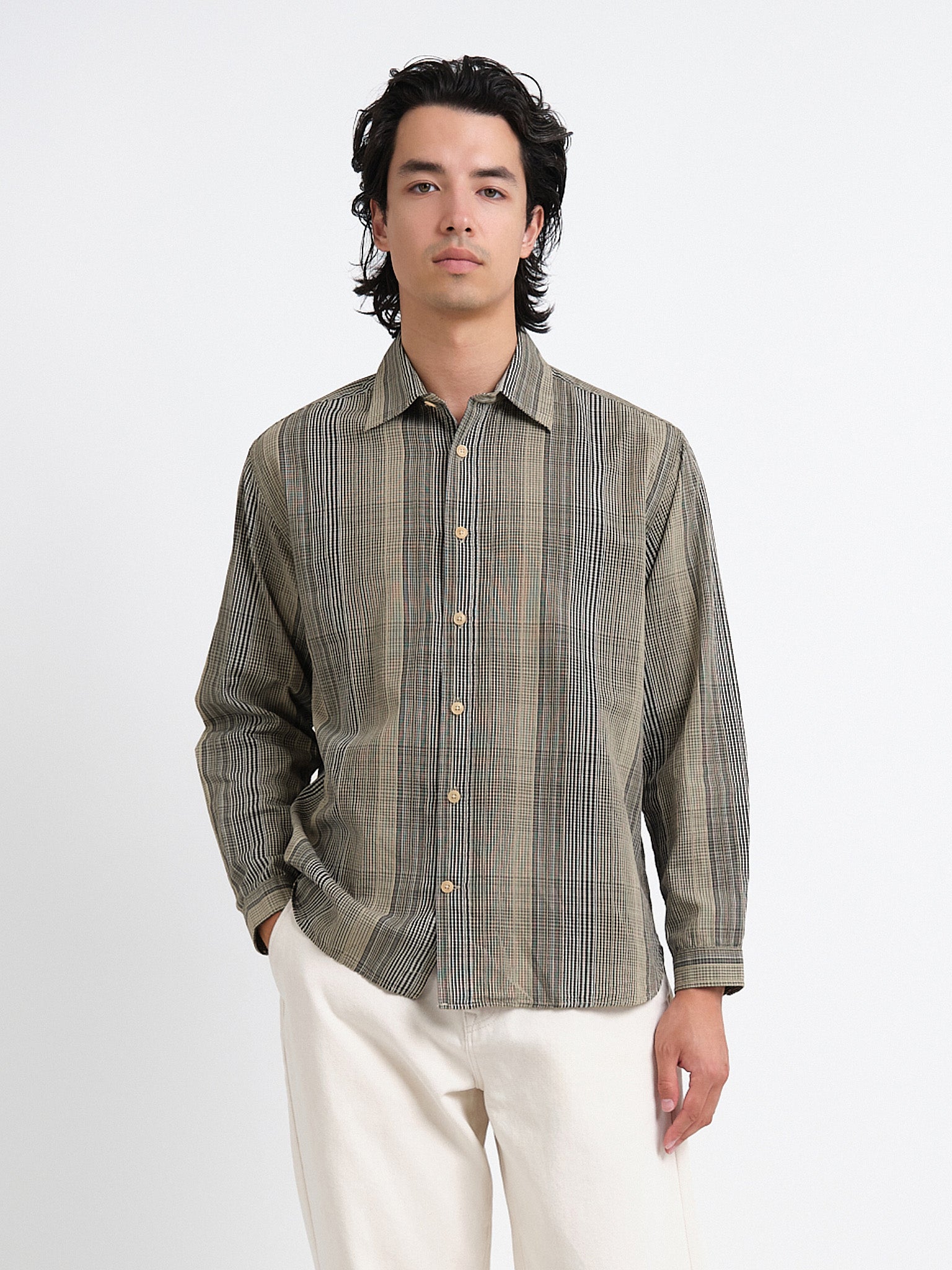 New York Special Shirt Orton Black Multi