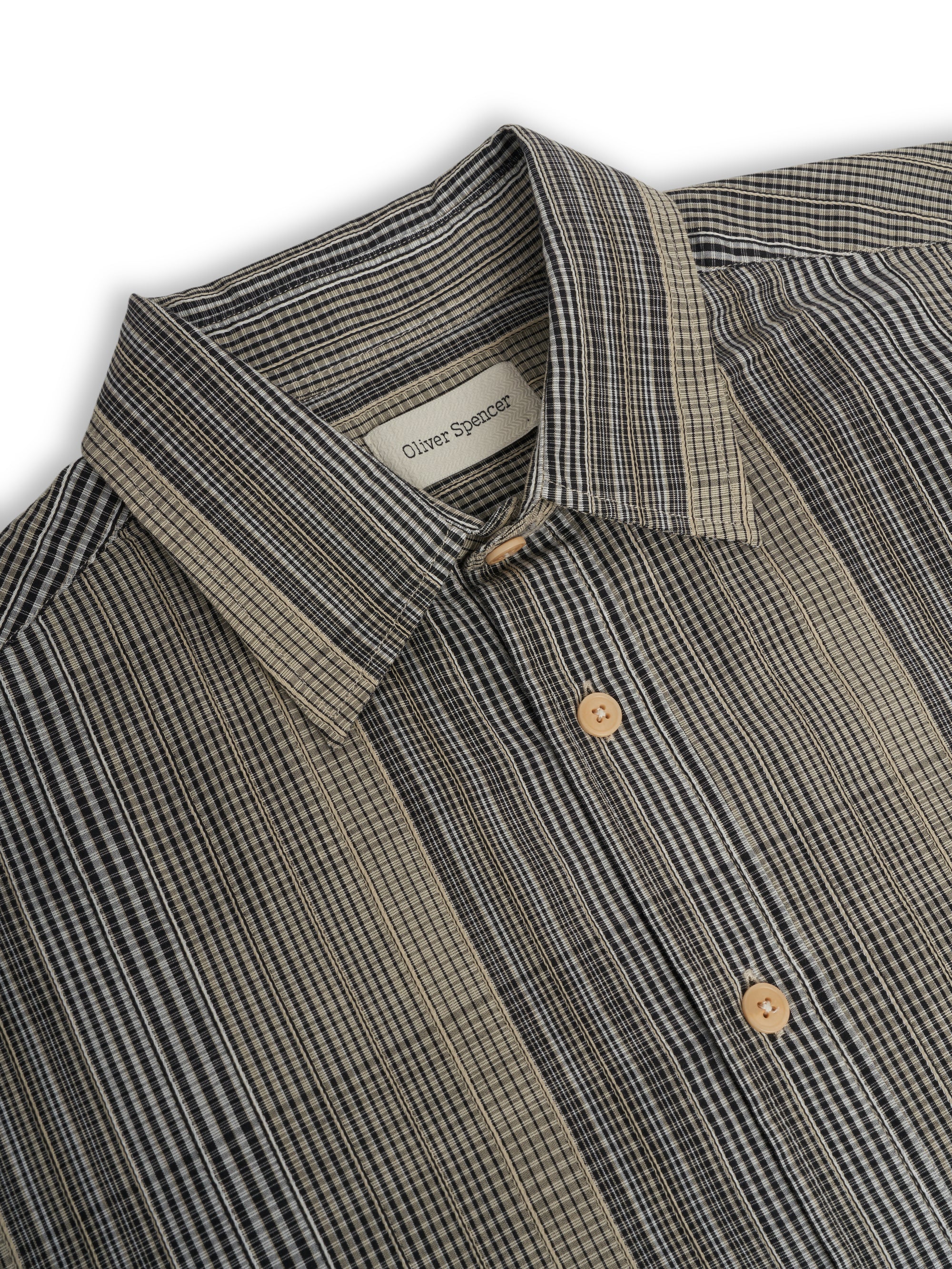 New York Special Shirt Orton Black Multi