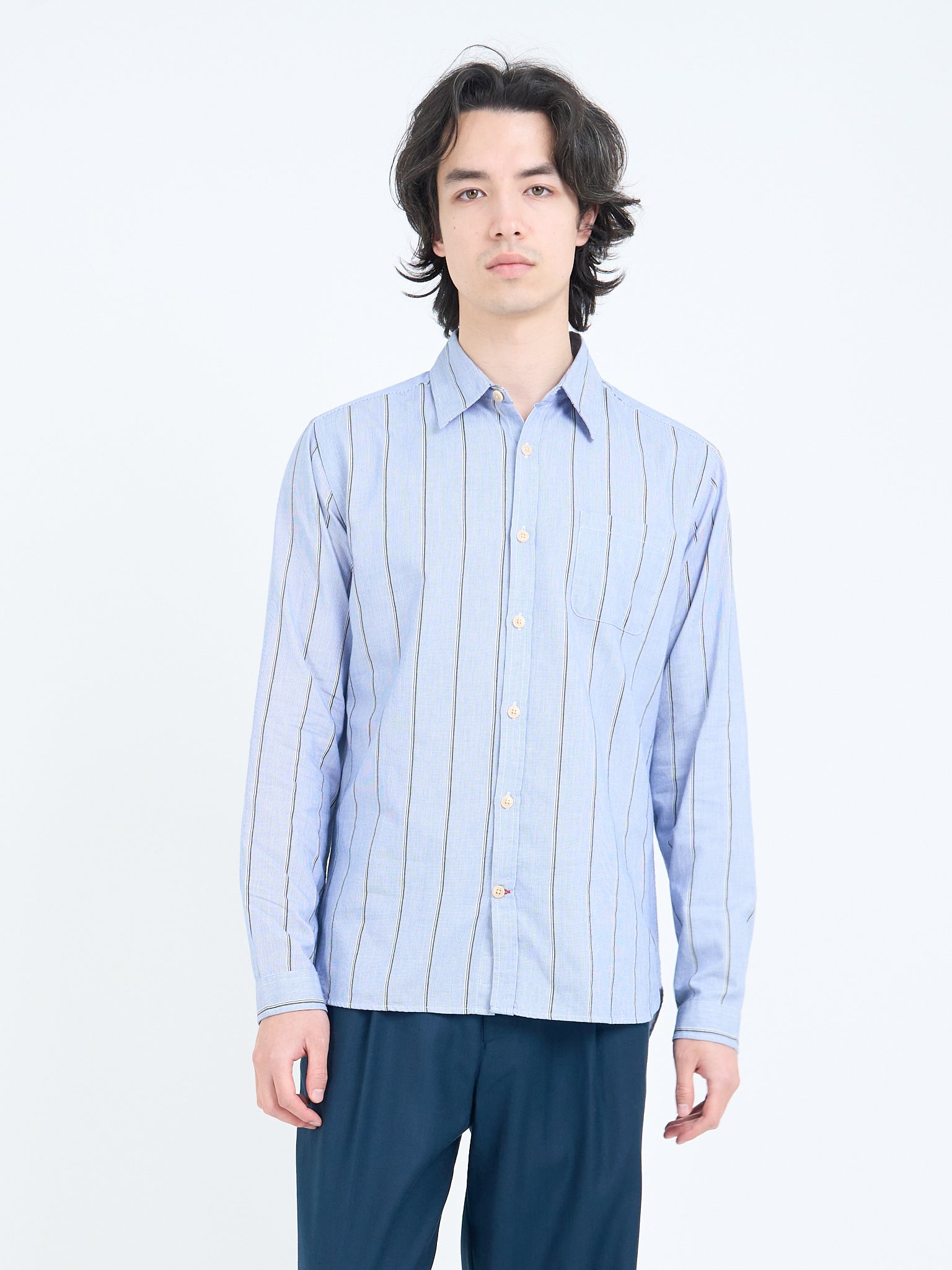 New York Special Shirt Pinwell Blue