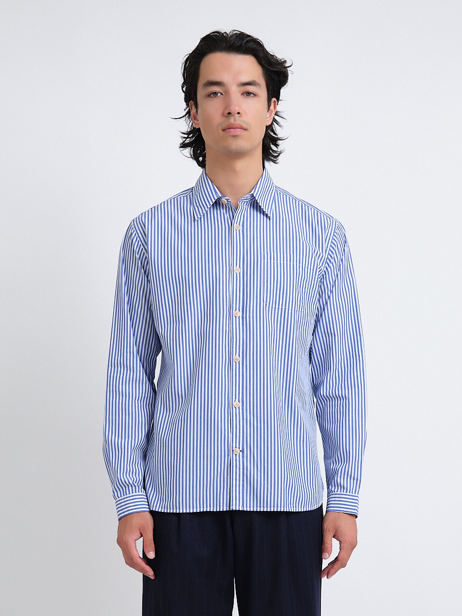 New York Special Shirt Terrence Blue