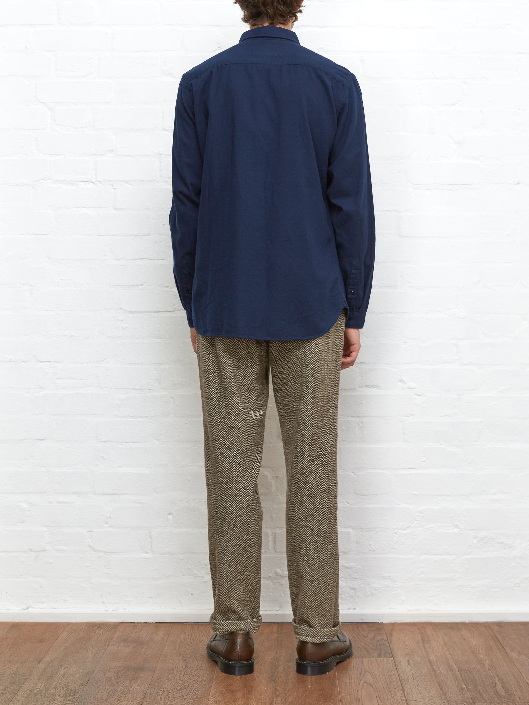 Clerkenwell Tab Shirt Marcia Navy