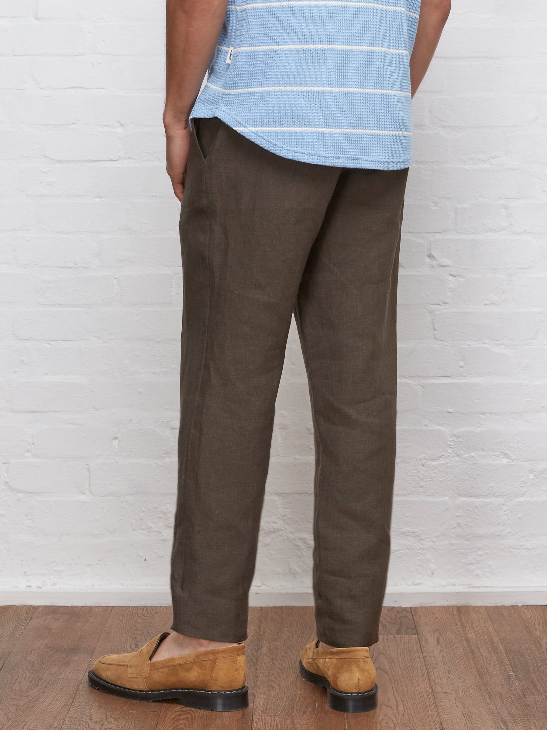 Fishtail Trousers Oakes Brown
