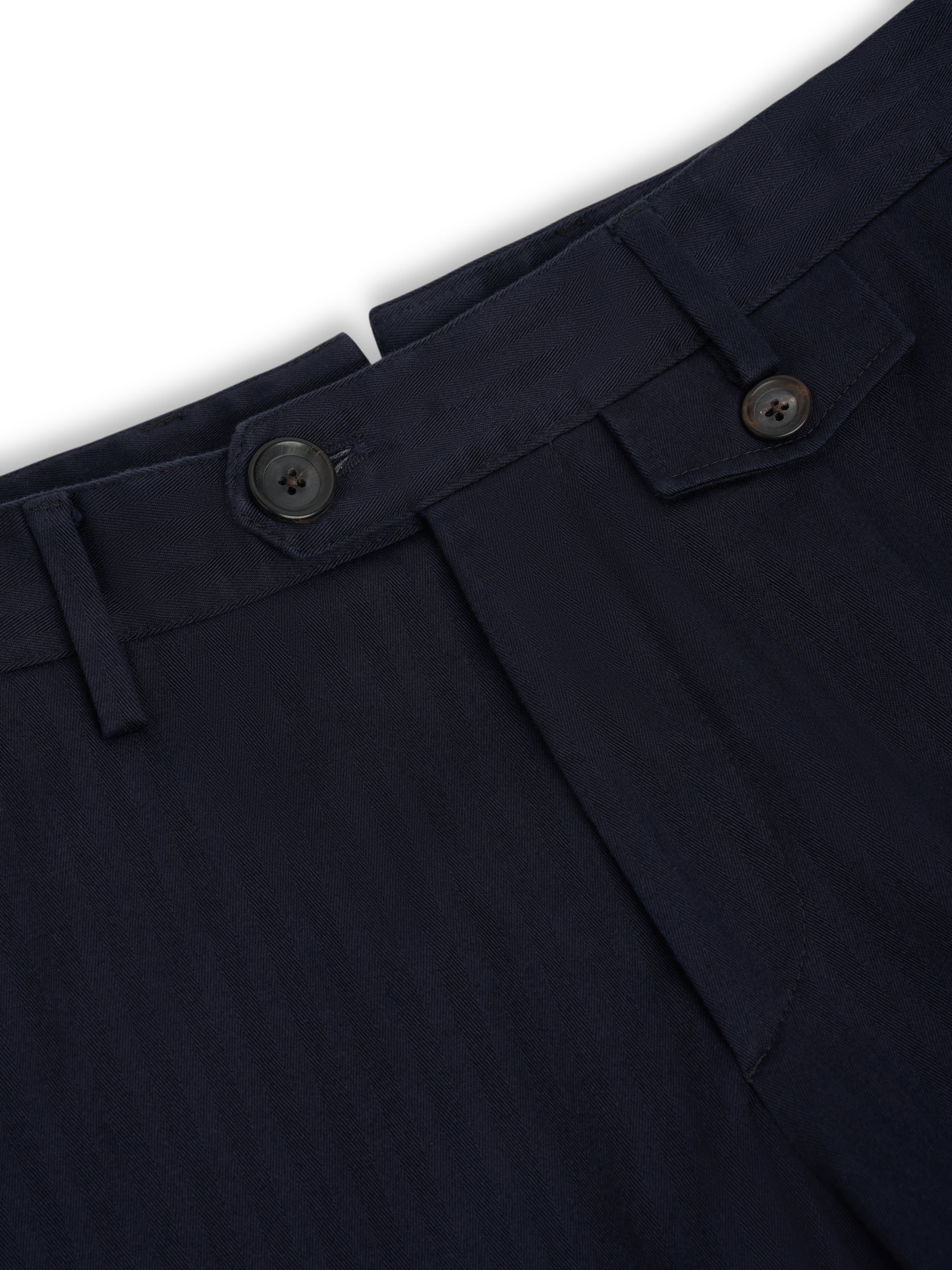 Fishtail Trousers Faulkes Navy