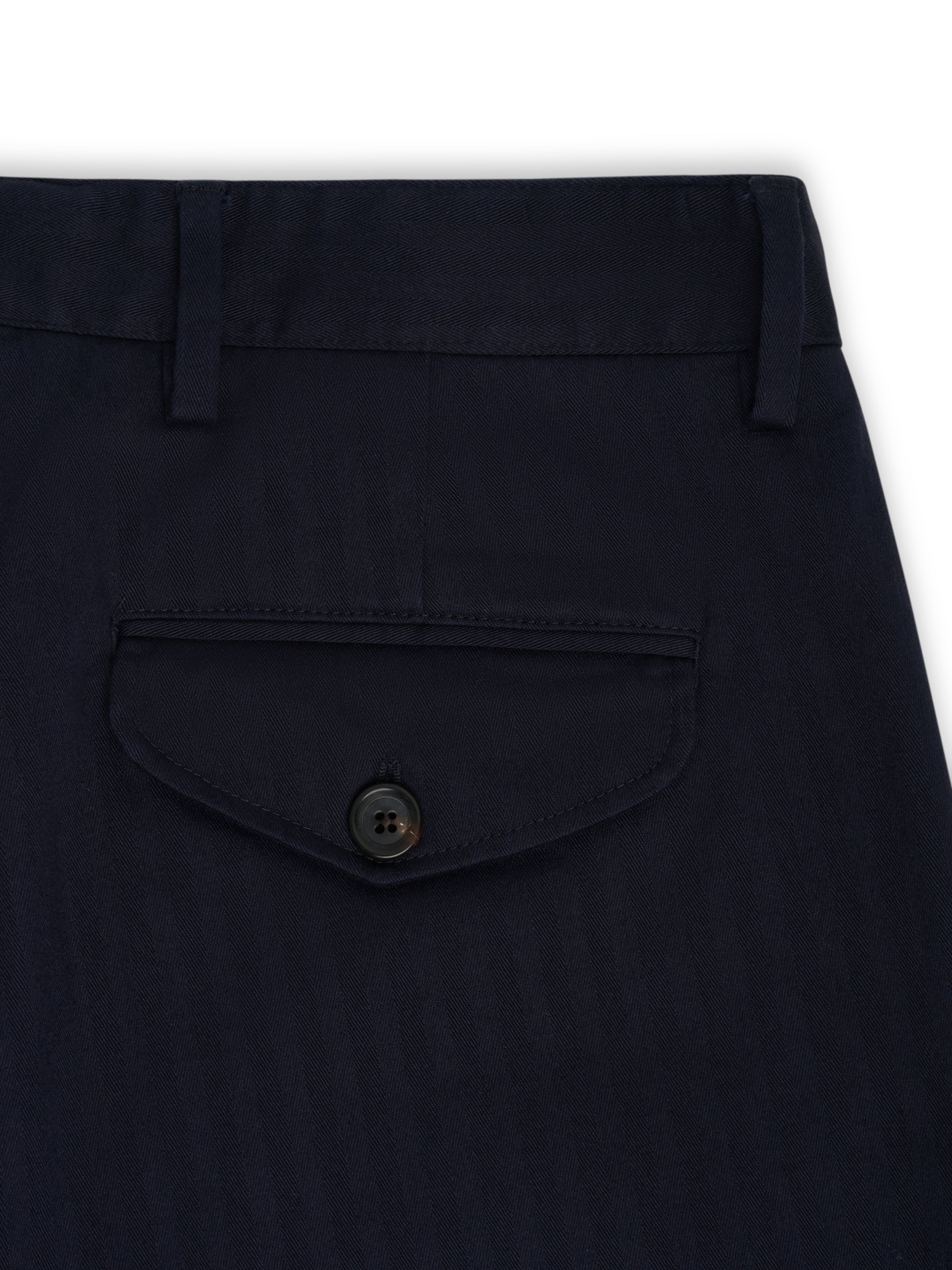 Fishtail Trousers Faulkes Navy