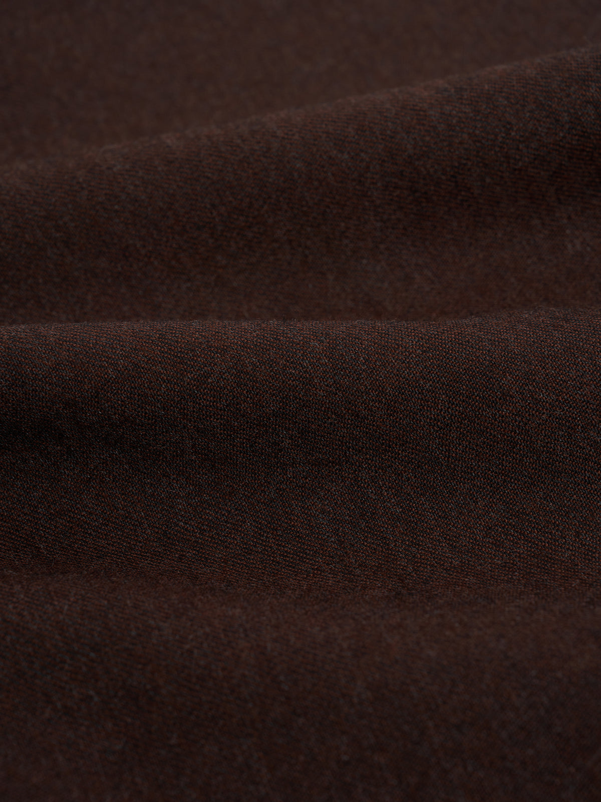 Fishtail Tapered Leg Trousers Jara Flannel Chestnut Brown