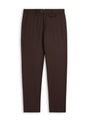 Fishtail Tapered Leg Trousers Jara Flannel Chestnut Brown