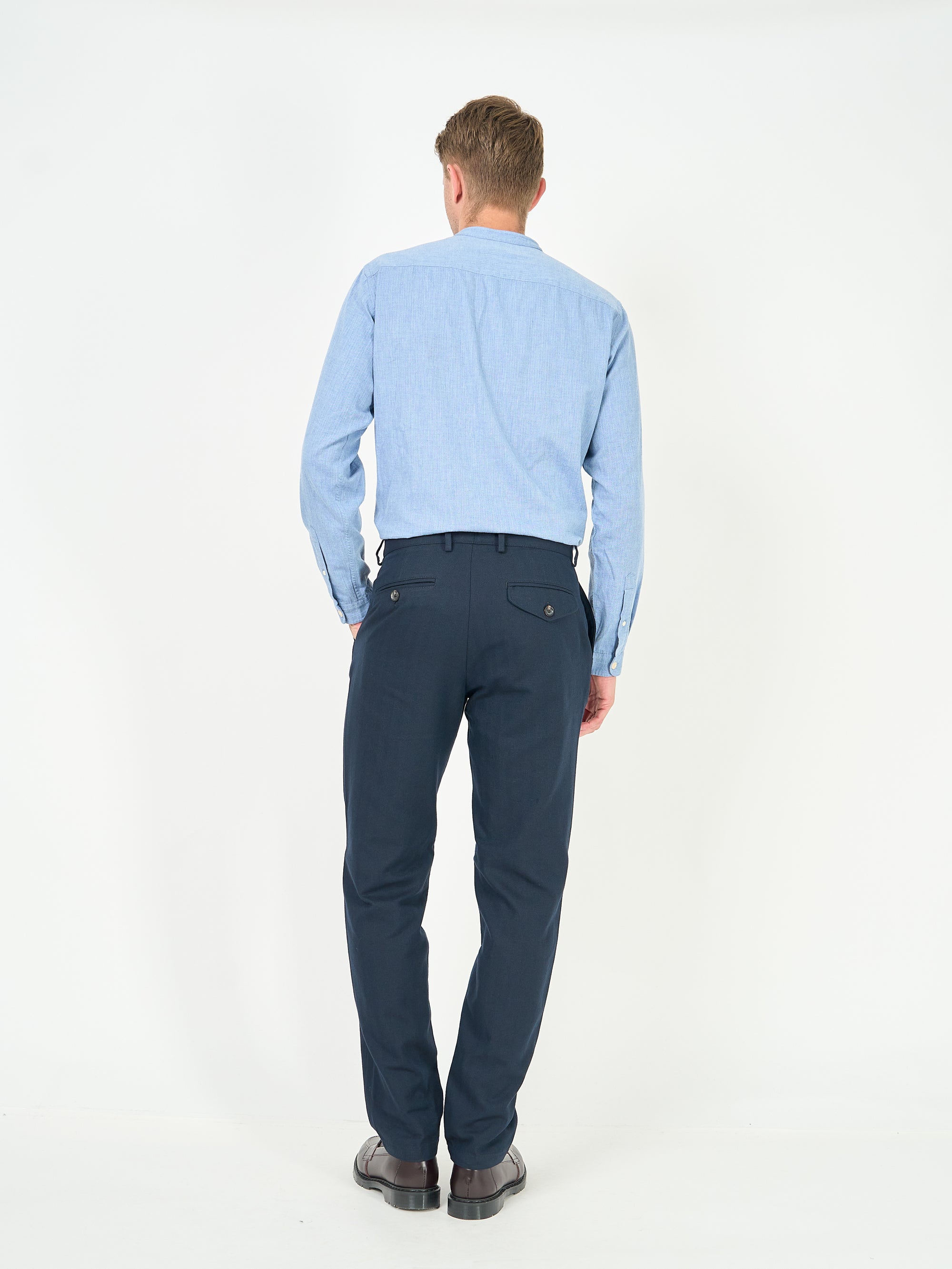 Fishtail Trousers Stockbridge Navy