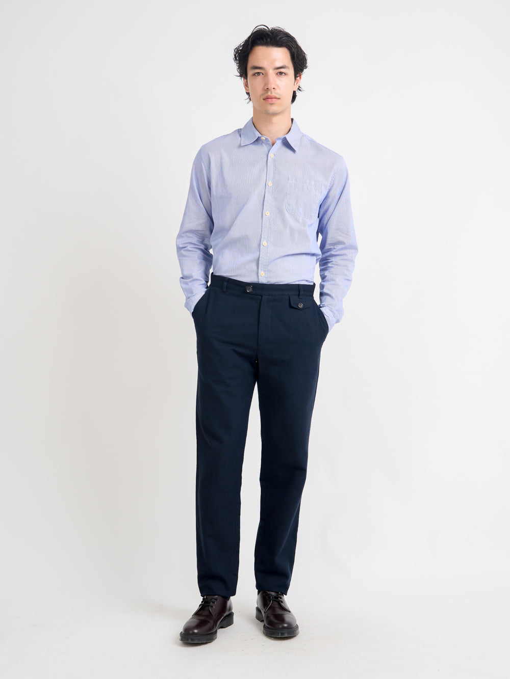 Fishtail Trousers Stockbridge Navy