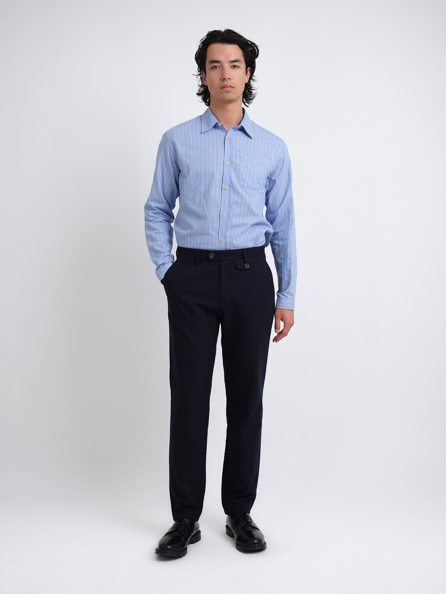 Fishtail Trousers Westerman Navy