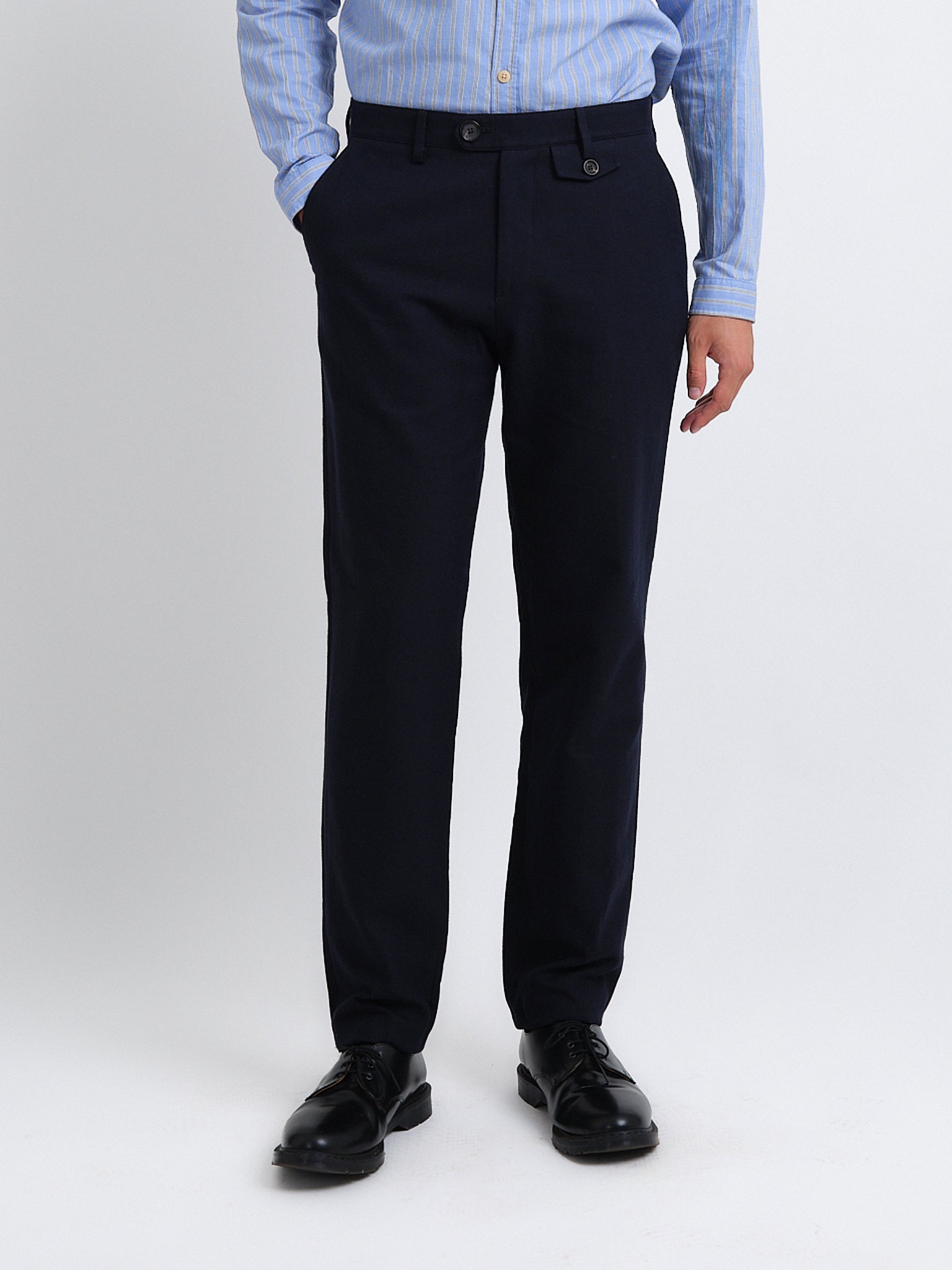 Fishtail Trousers Westerman Navy