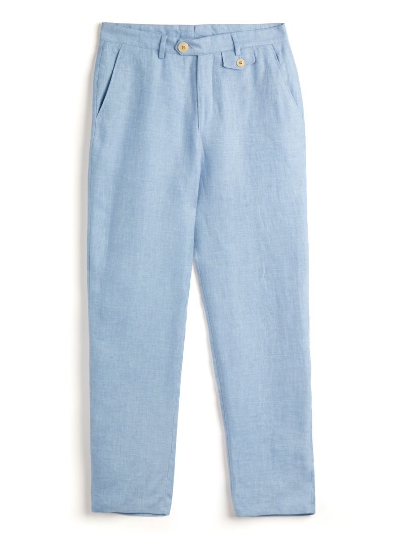 Fishtail Trousers Drescher Blue