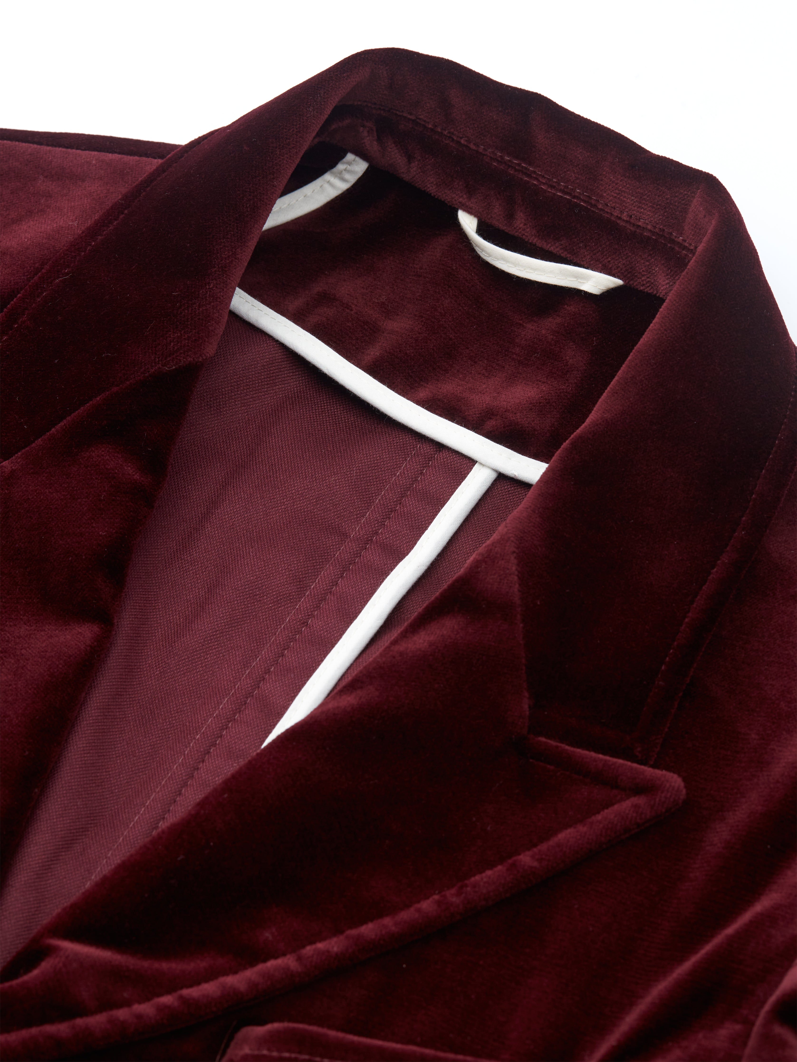 Burgundy Velvet Mansfield Suit