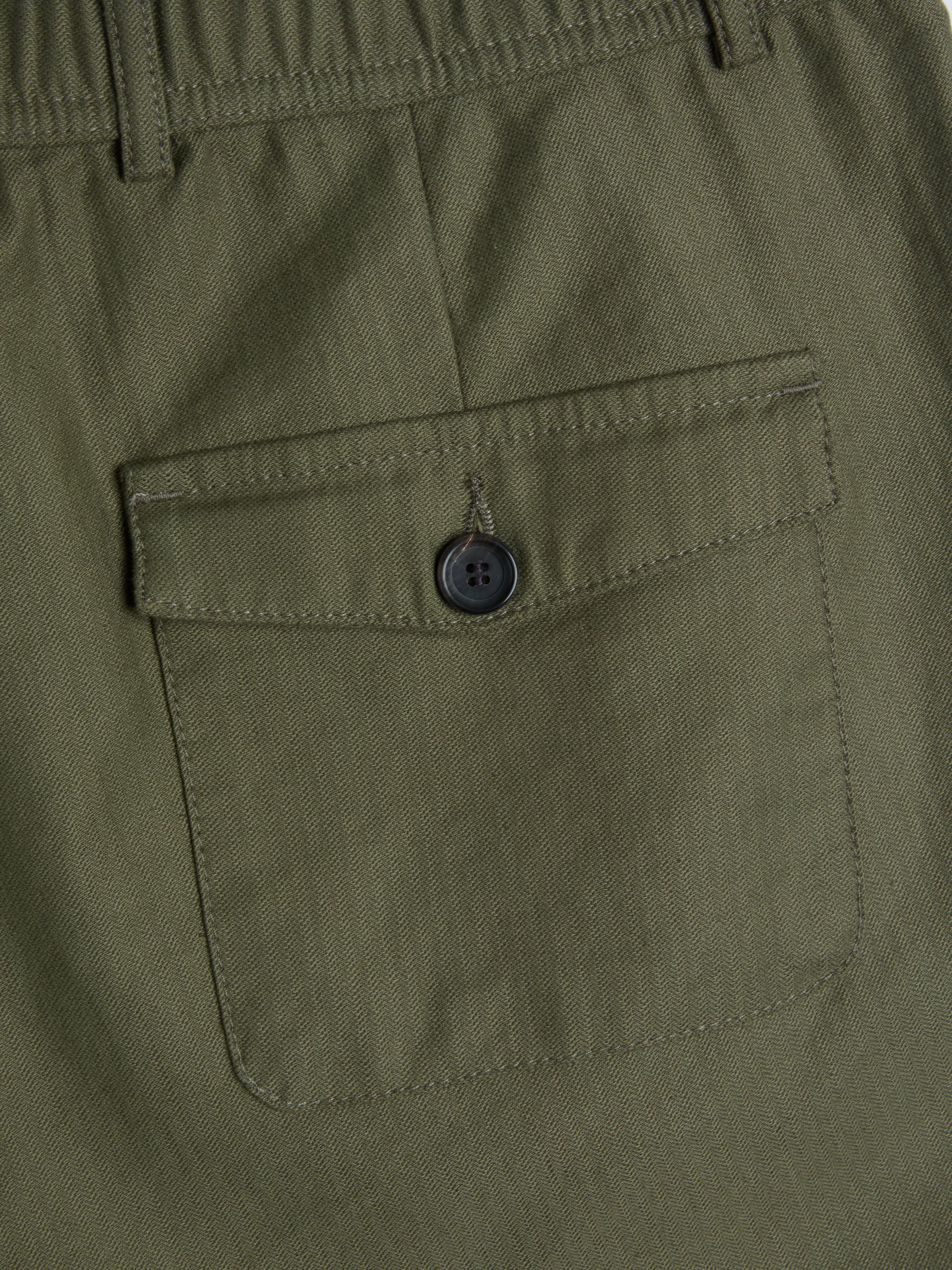 Drawstring Trousers Eastman Green