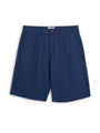 Pleated Shorts Wylie Indigo Rinse