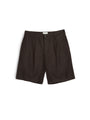 Pleated Shorts Eastman Brown