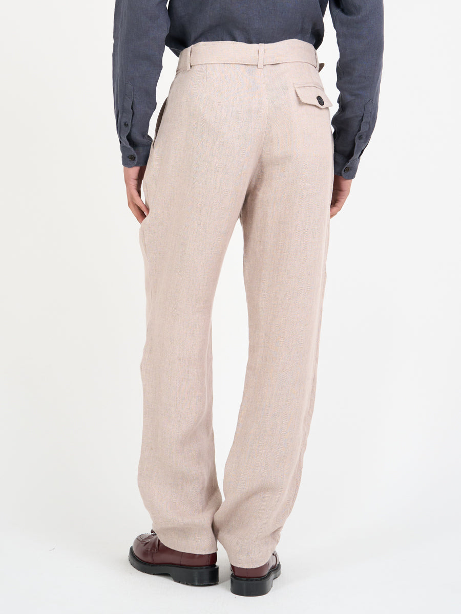 Belted Trousers Southwell Pink