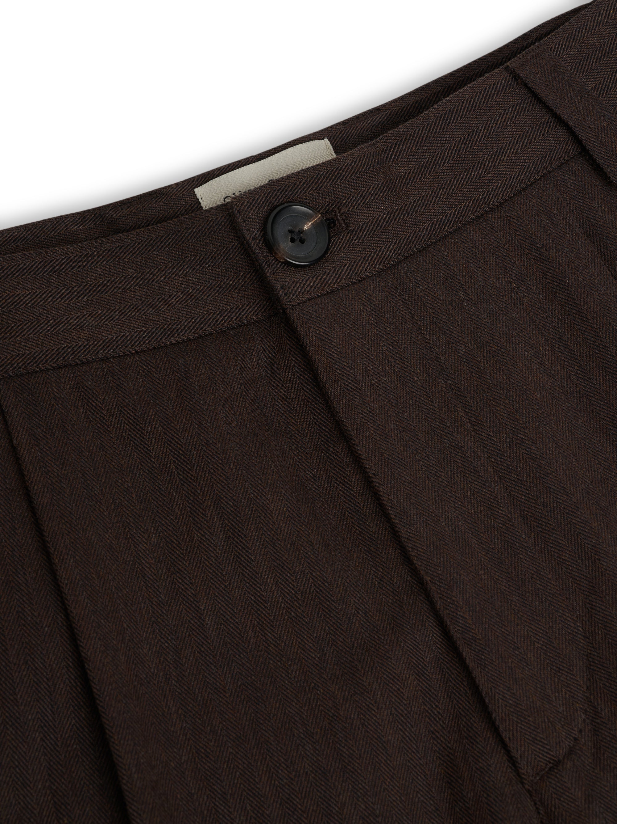 Morton Pleated Trousers Oscar Brown