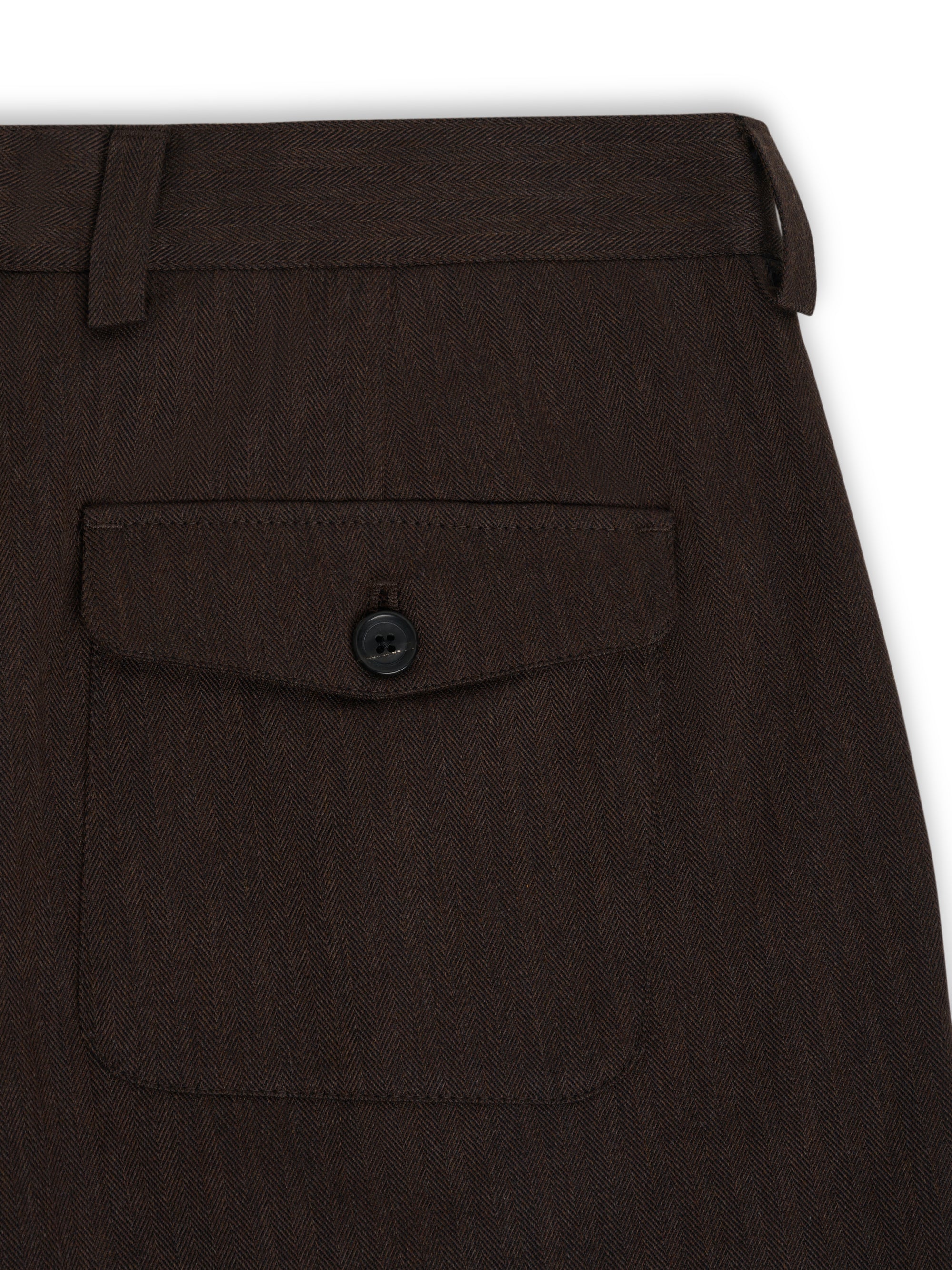 Morton Pleated Trousers Oscar Brown