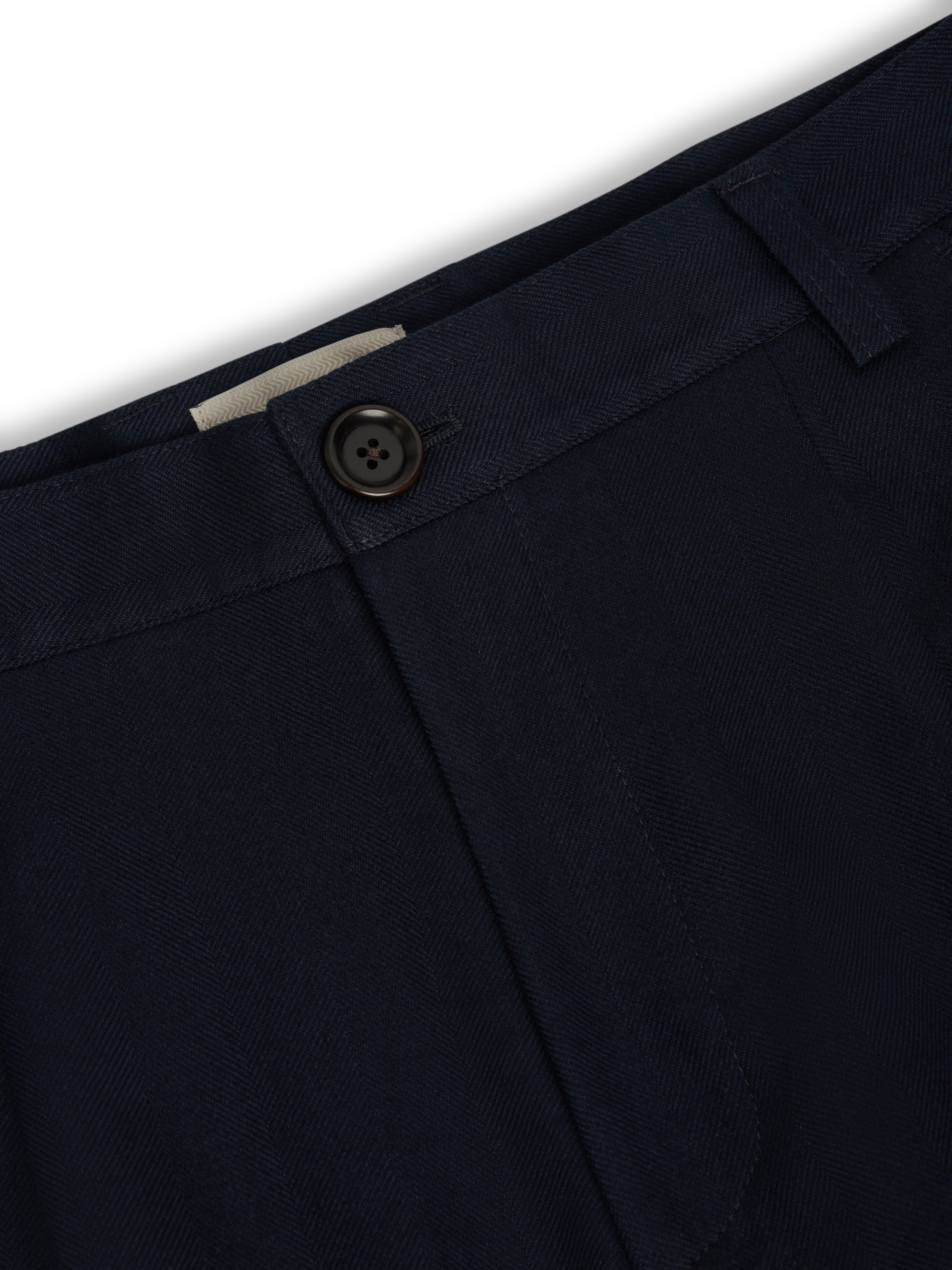 Morton Pleated Trousers Westerman Navy