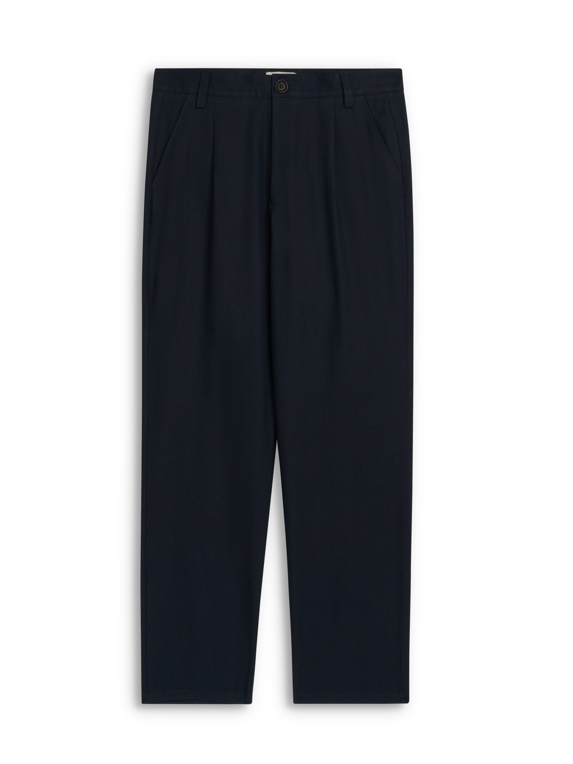 Morton Pleated Trousers Westerman Navy
