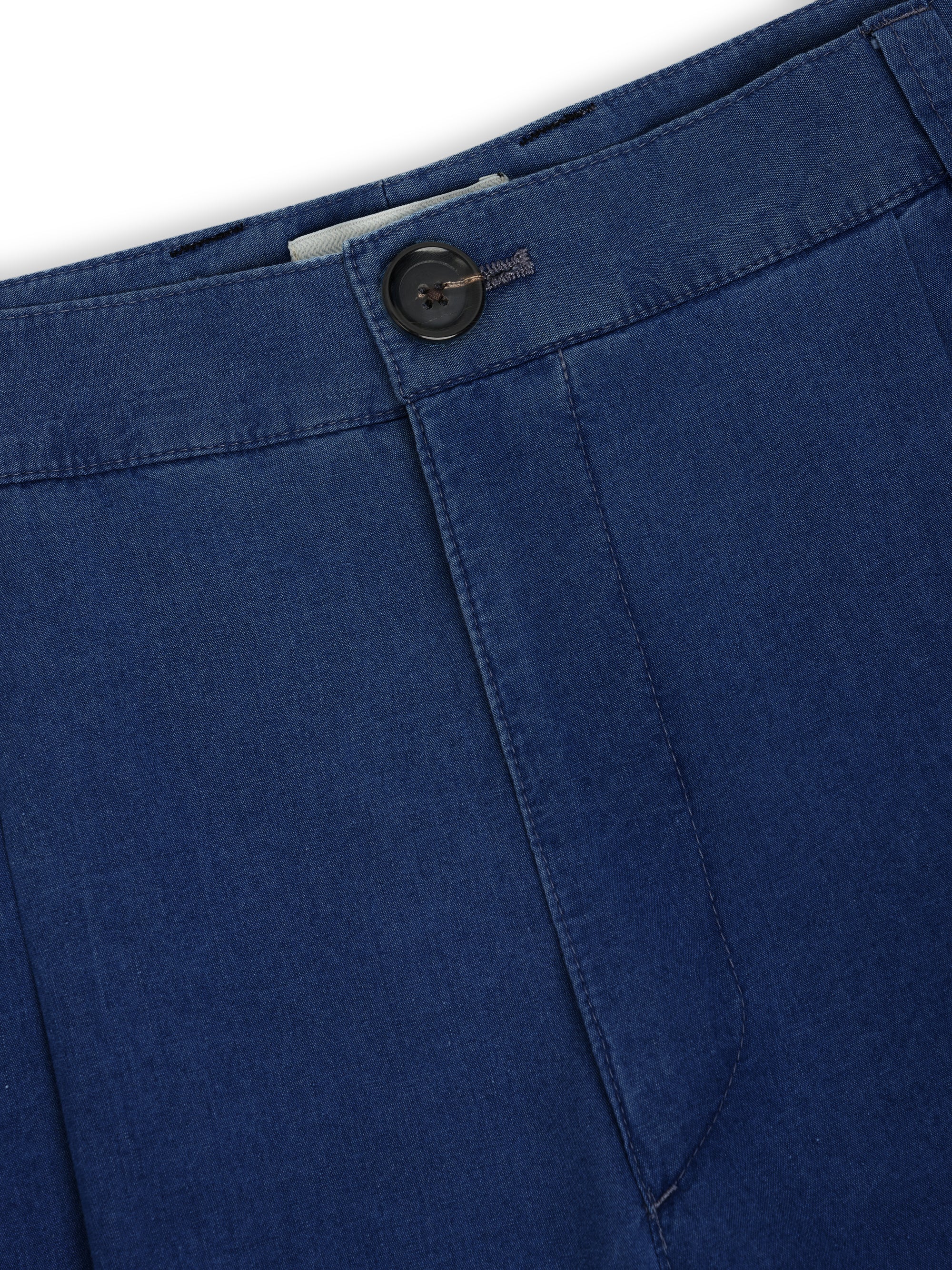 Morton Pleated Trousers Wylie Indigo Rinse