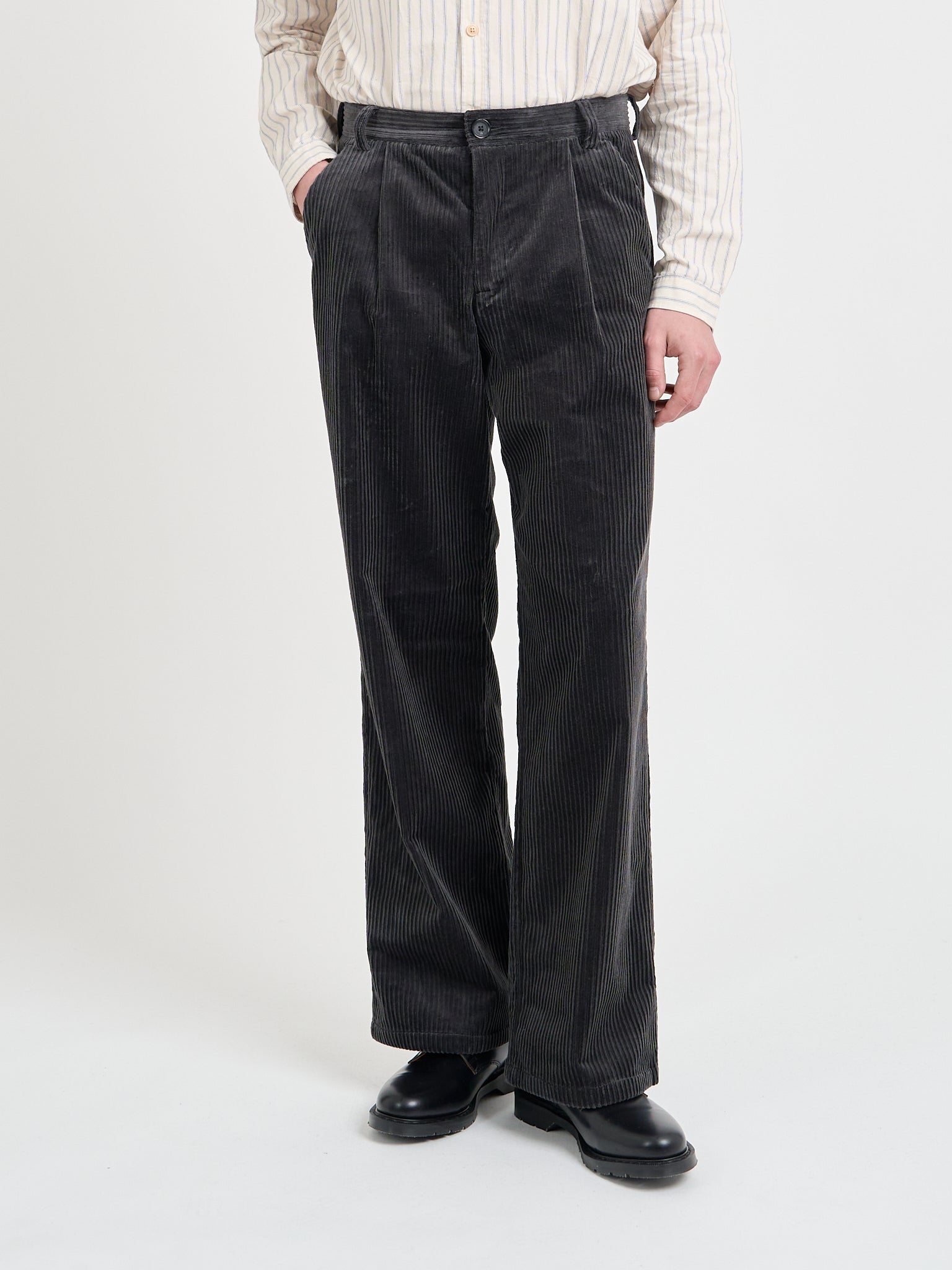 Orsman Trousers Deakin Cord Grey