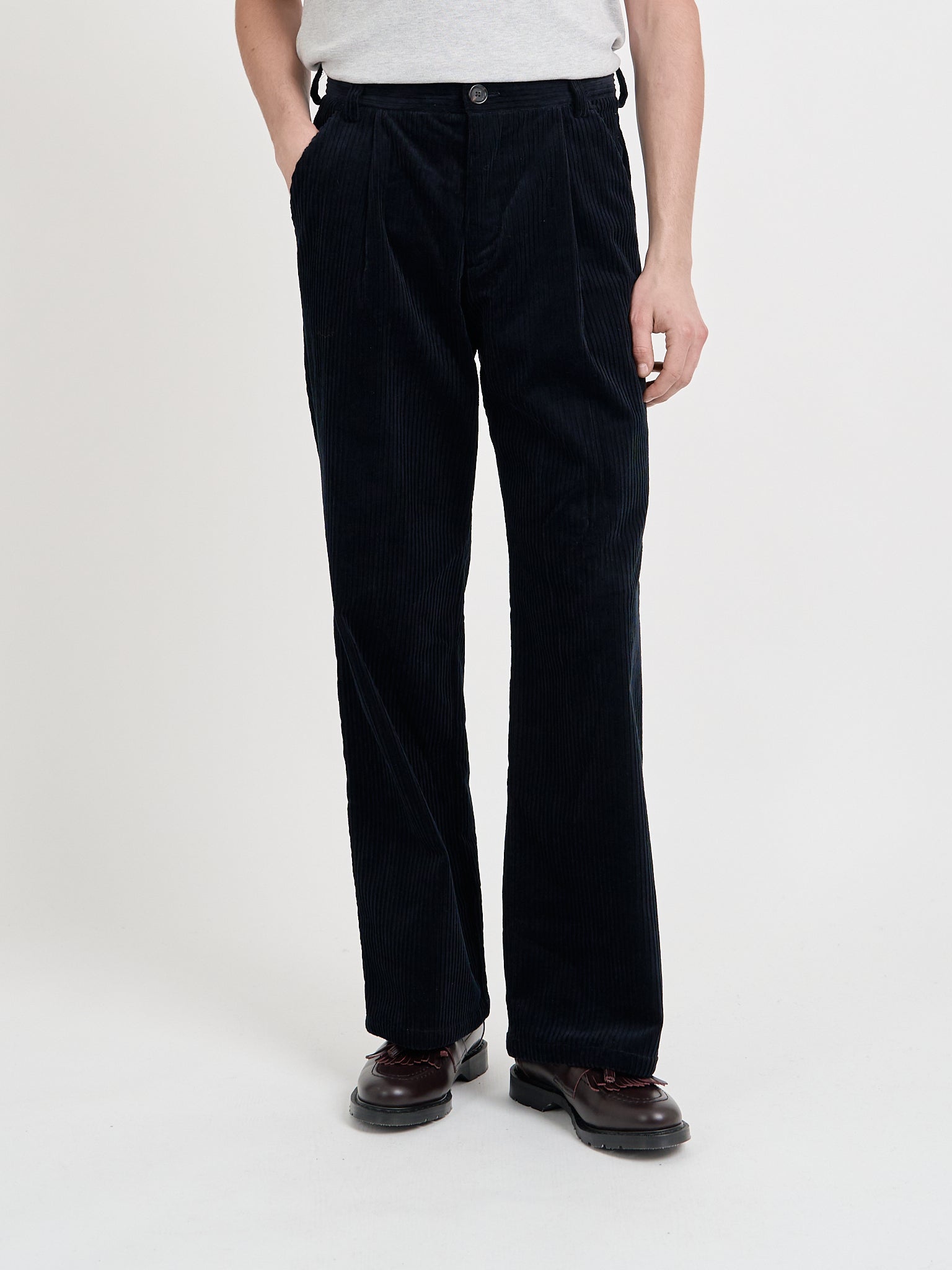 Orsman Trousers Deakin Cord Midnight
