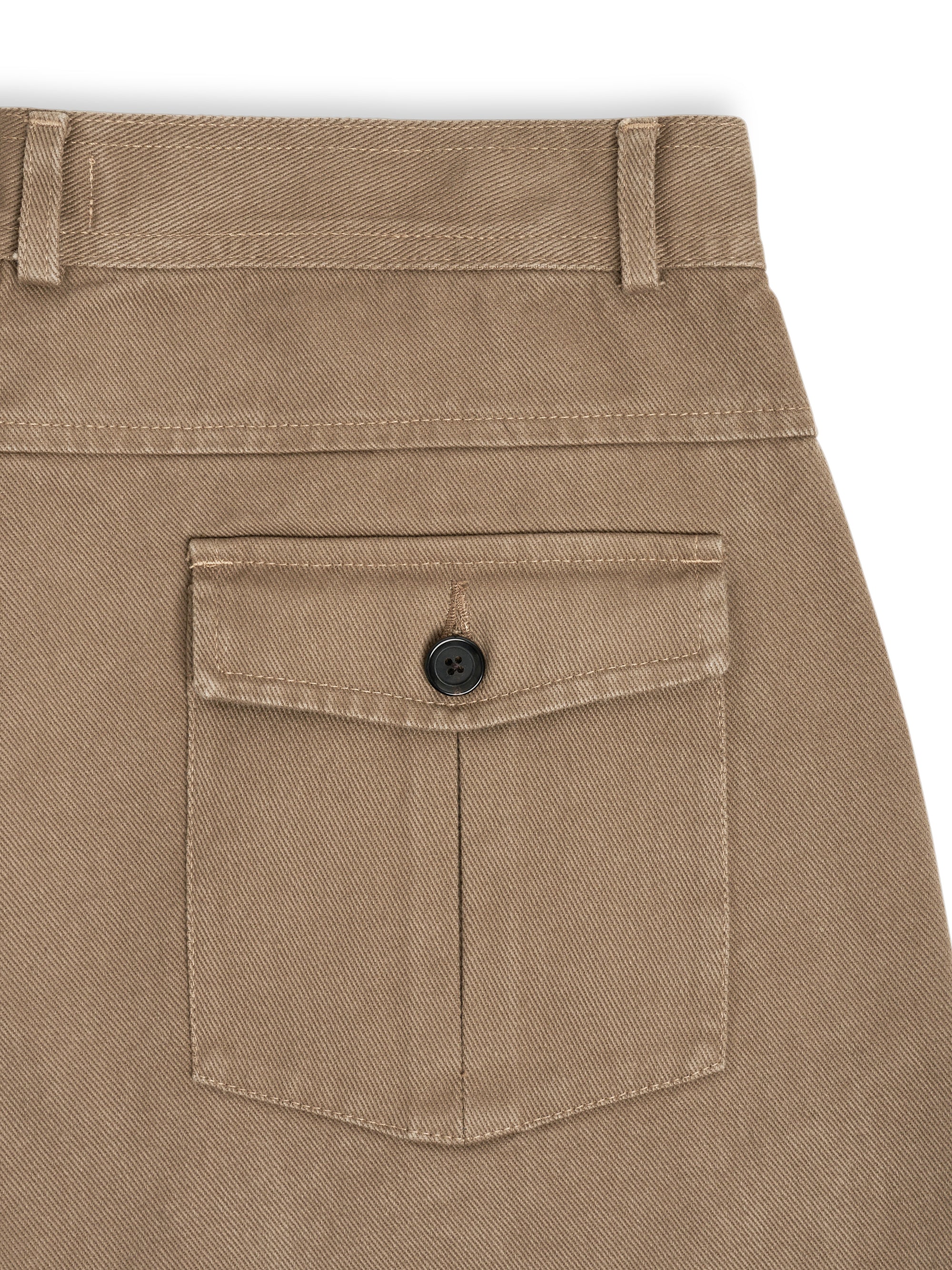 Utility Straight Leg Trousers Hester Beige