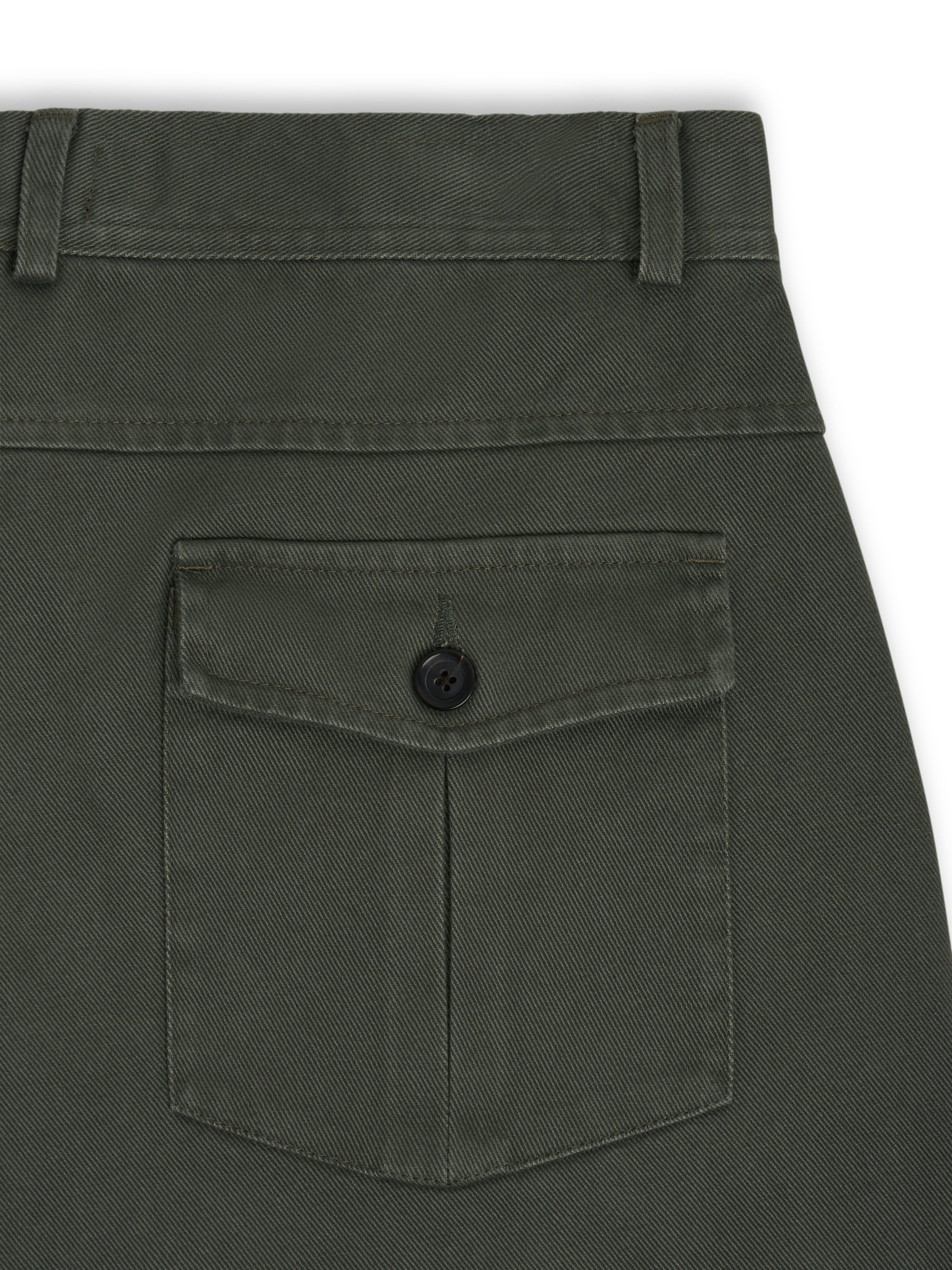 Utility Straight Leg Trousers Hester Green