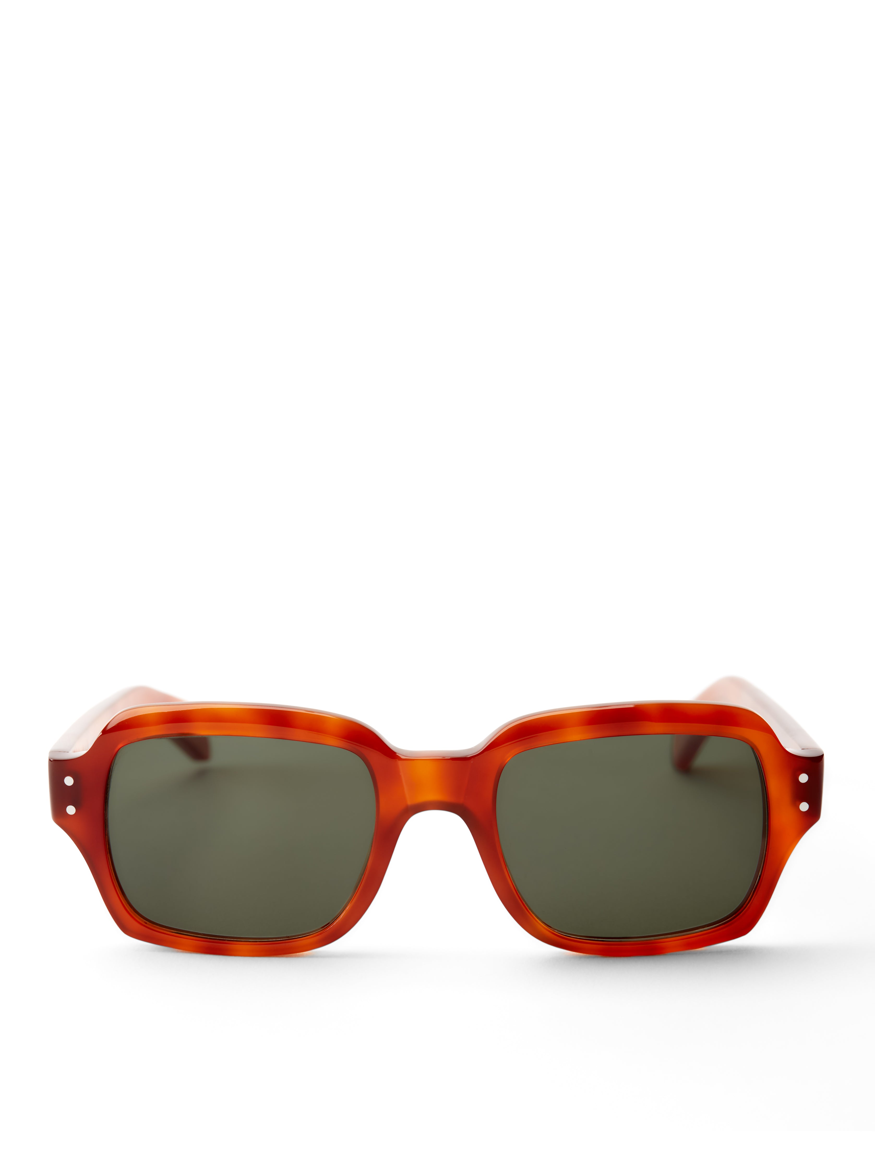 Cubitts x Oliver Spencer Conduit Sunglasses Amber Tortoiseshell