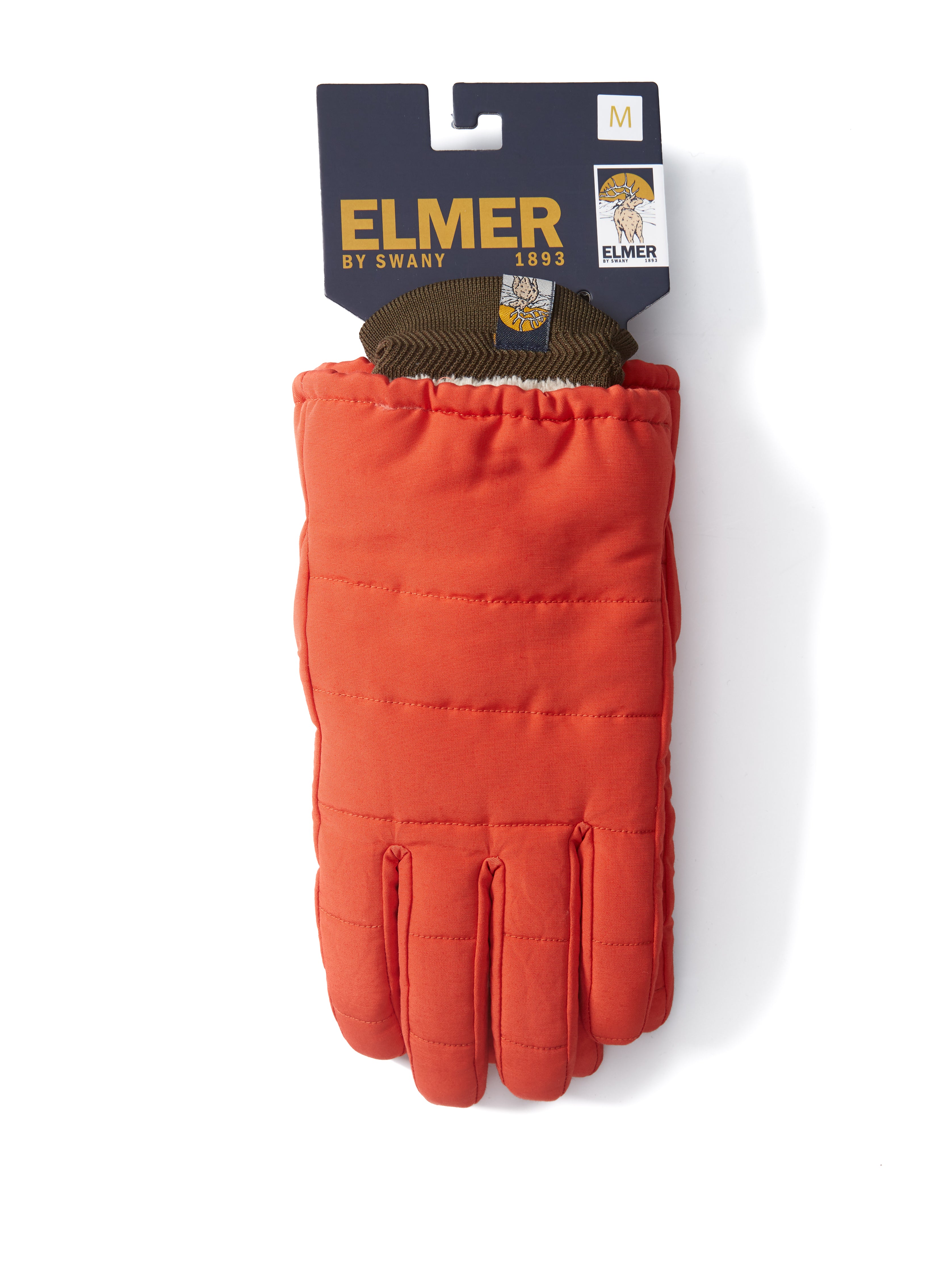 Elmer Knit Cuff Glove Orange