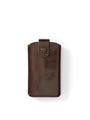 Il Bussetto Business Card Holder Dark Brown Leather