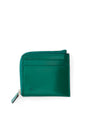 Il Bussetto Corner Zip Wallet Green Leather