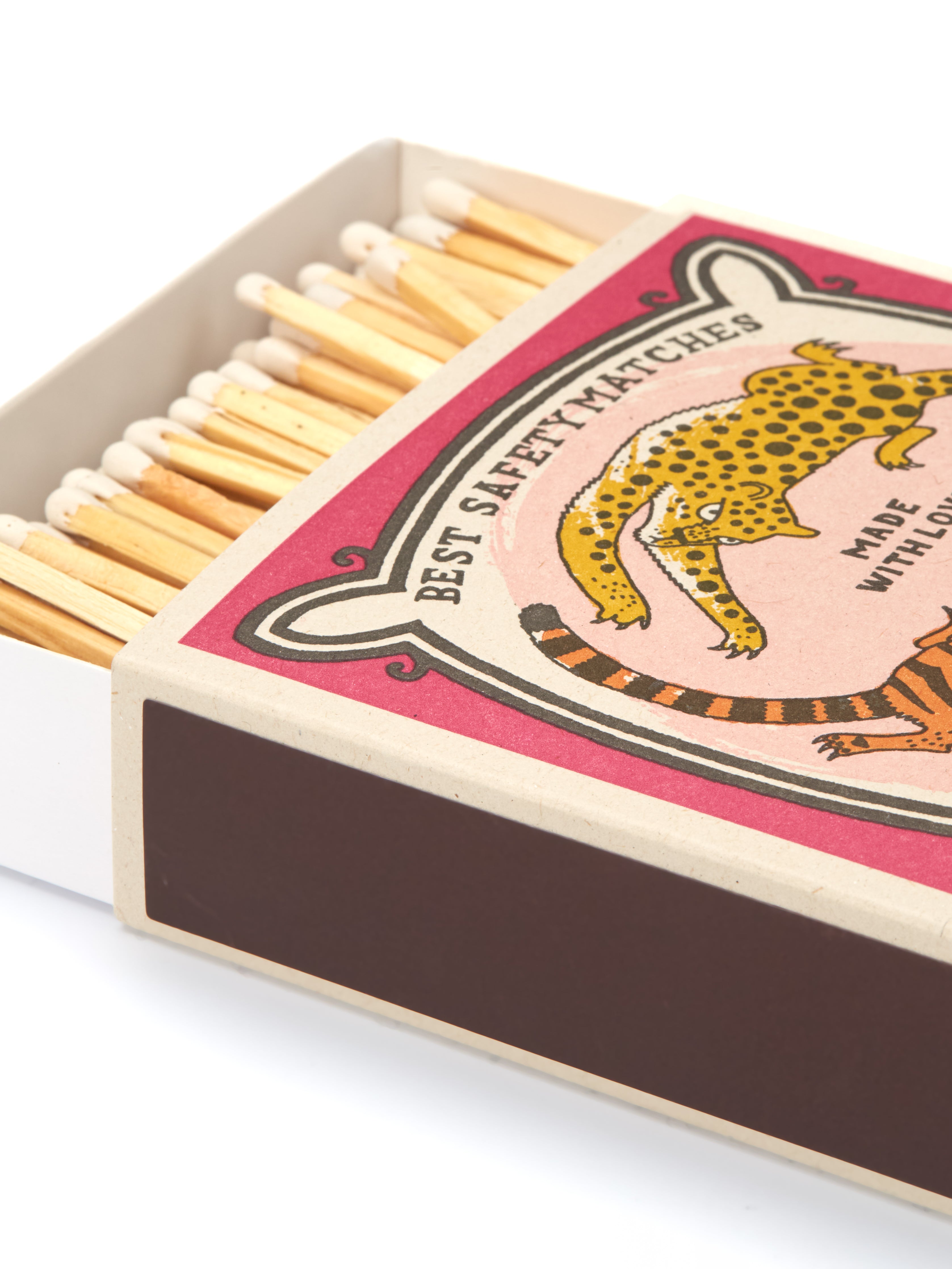 Safety Matches Chasing Big Cats