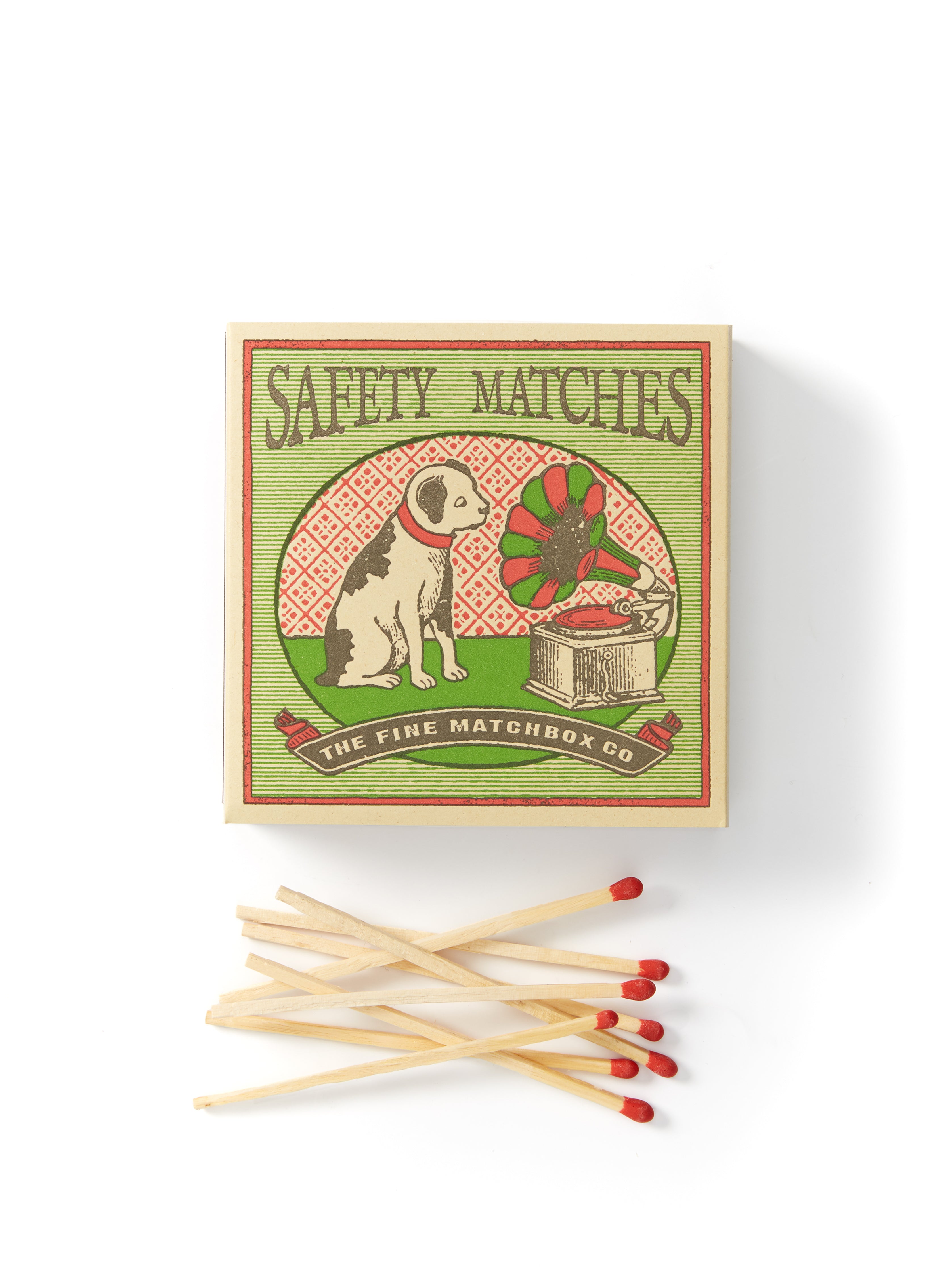 Safety Matches Dog And Gramaphone