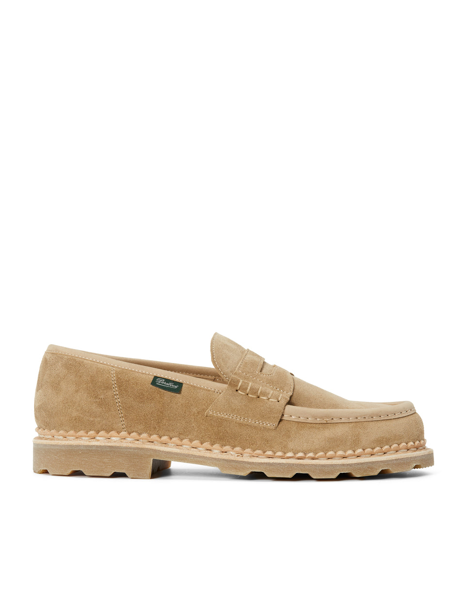 Paraboot Nantes Loafer Sand Suede – Oliver Spencer