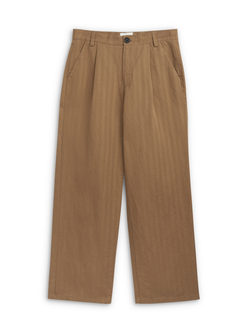 Oliver Spencer Orsman Trousers Sadler Beige product image on white background