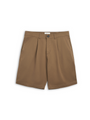 Pleated Shorts Tomlin Beige