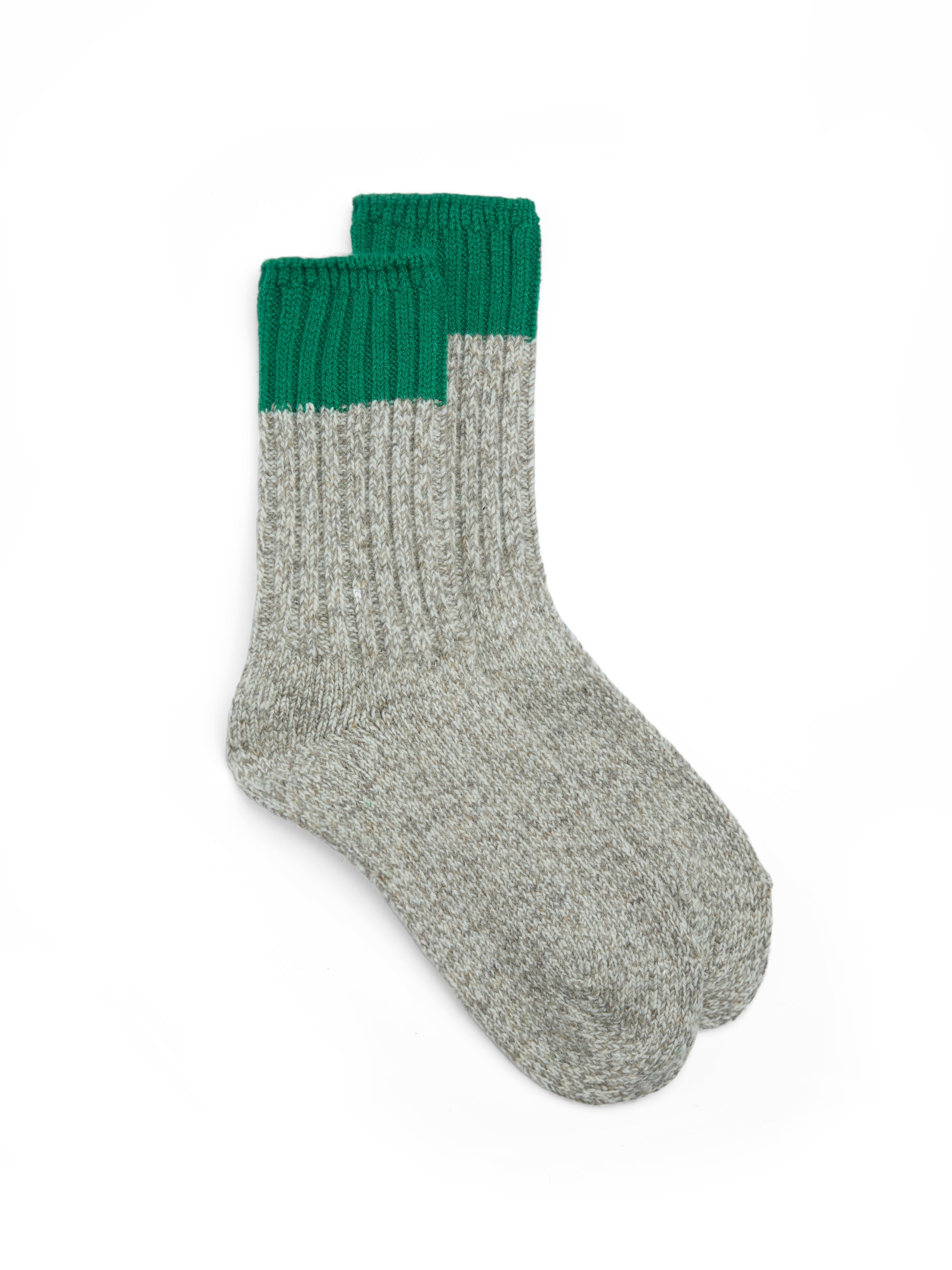 Ro To To Merino Wool Ragg Sock Green