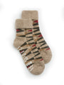 Ro To To Comfy Room Merino Wool Native Socks Brown