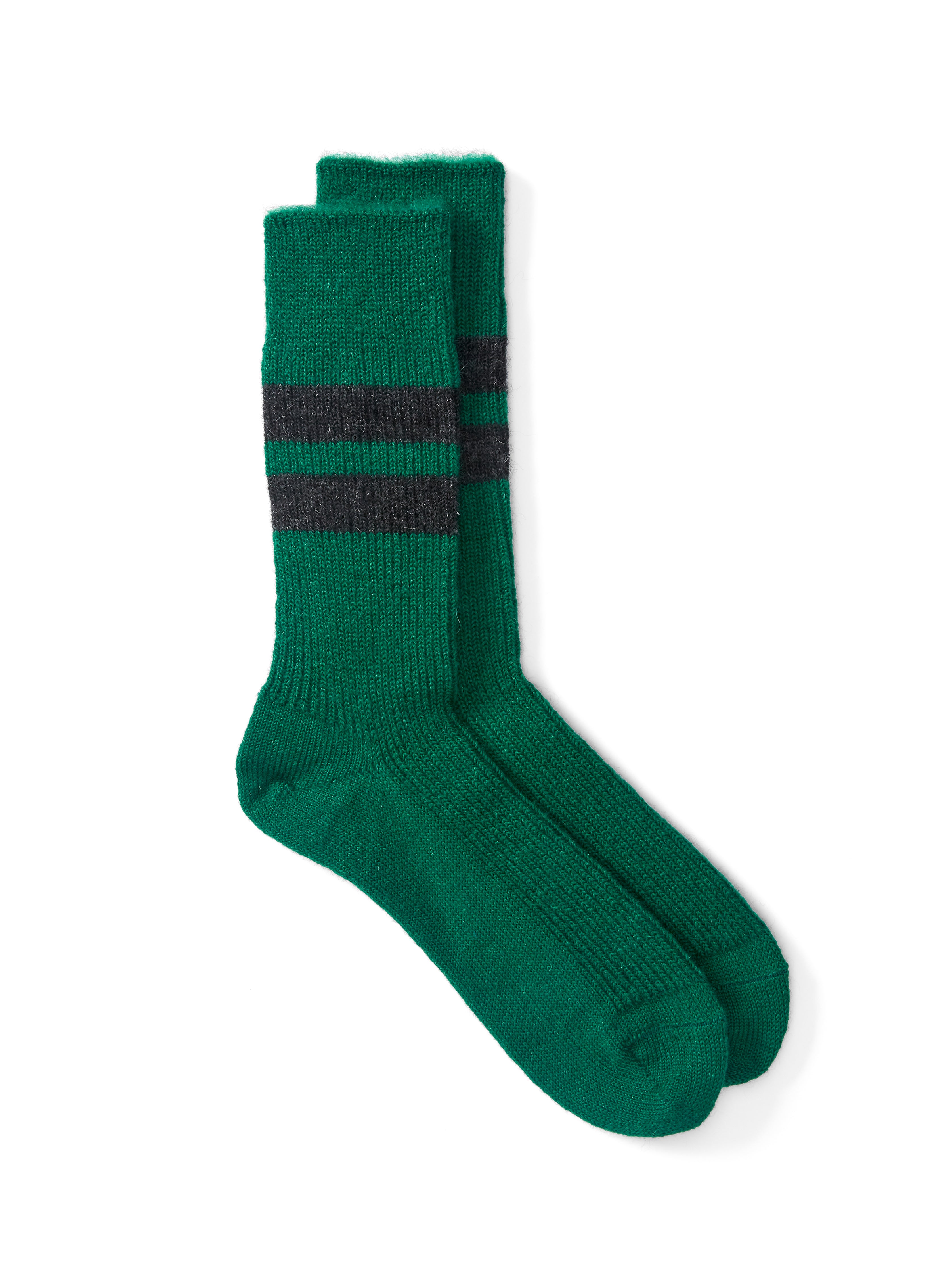 Ro To To Mohair Socks Green
