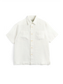 Santiago Short Sleeve Shirt Lennon Cream