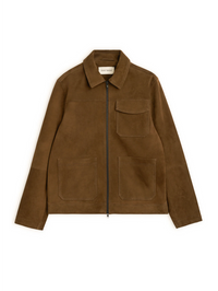Suede Hardwick Jacket Suede Taupe