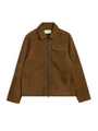 Suede Hardwick Jacket Suede Taupe