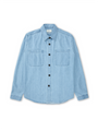 Treviscoe Shirt Mullins Denim Indigo Light